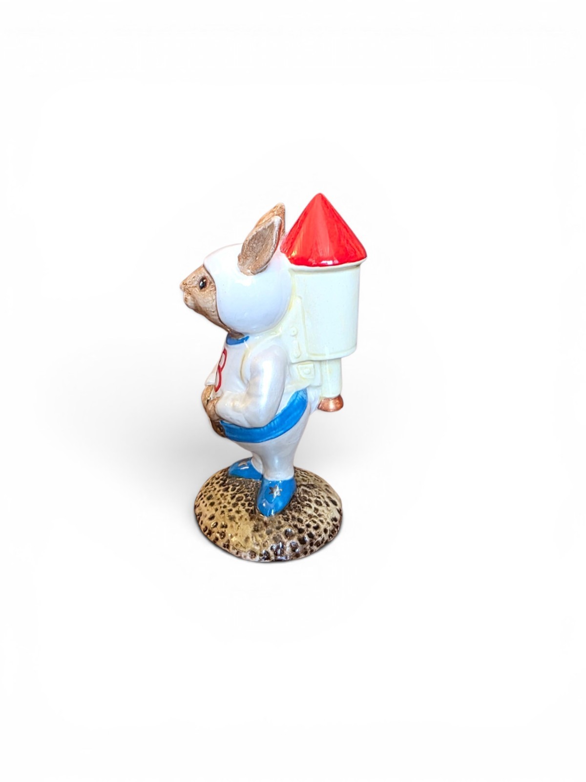 Royal Doulton Bunnykins Astro Bunny Rocket Man DB20 Figurine 1982 England