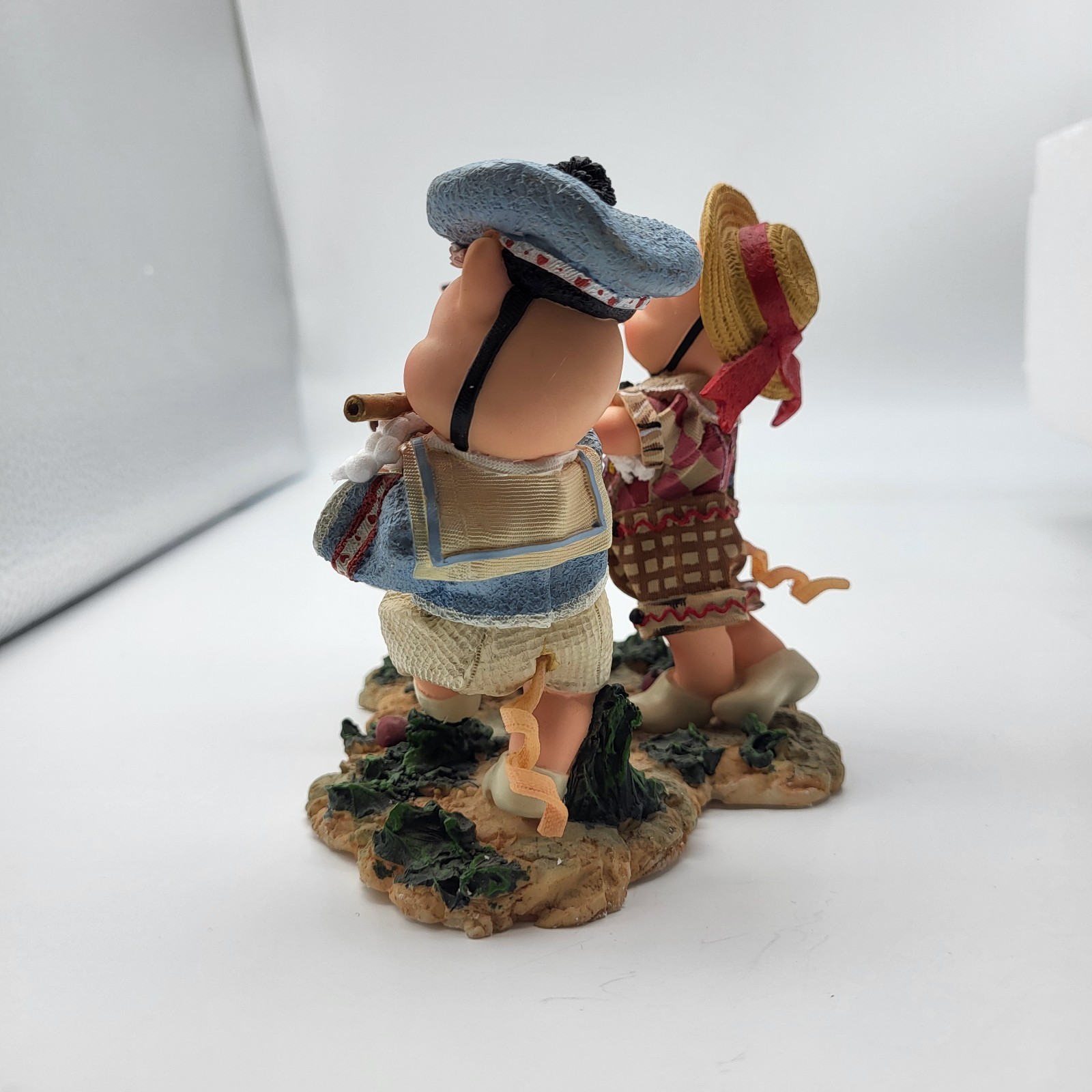 Vintage Madame Alexander Three Little Pigs Figurine 2000 with box