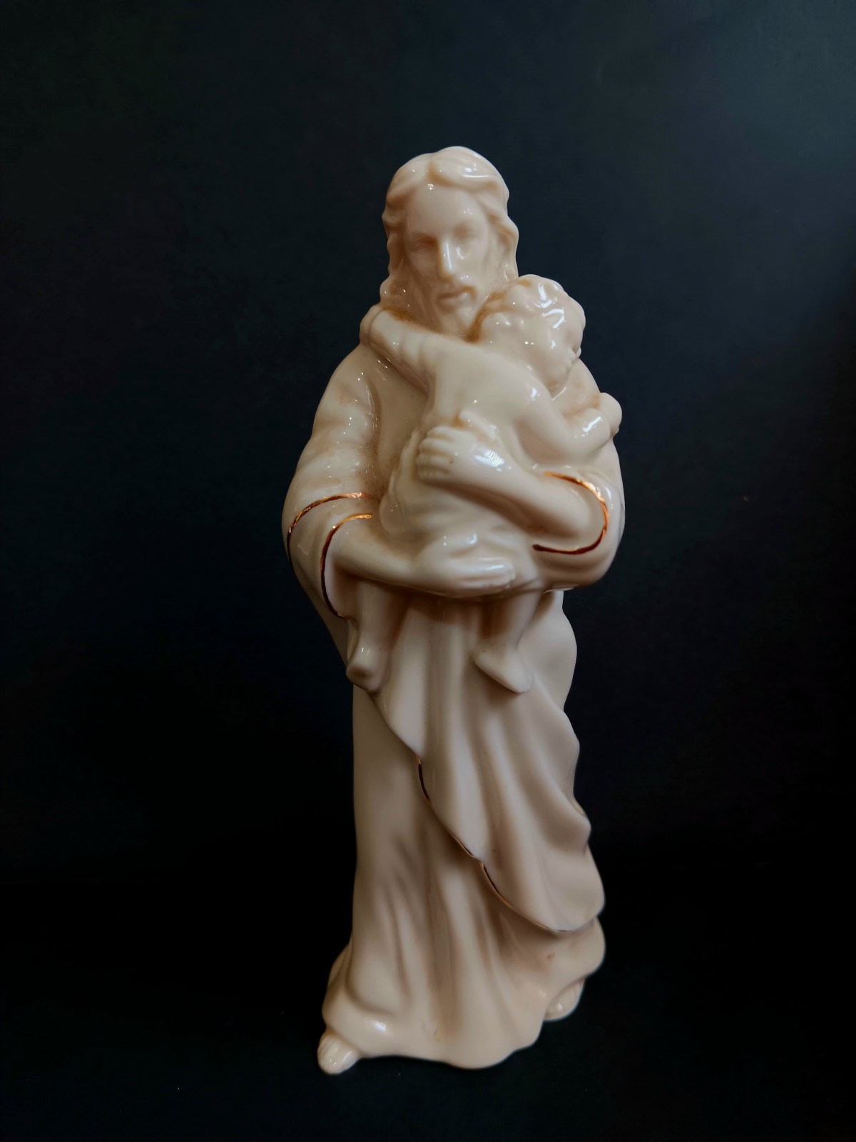 LENOX RELIGIOUS BLESS THIS CHILD FIGURINE 5.25″ H