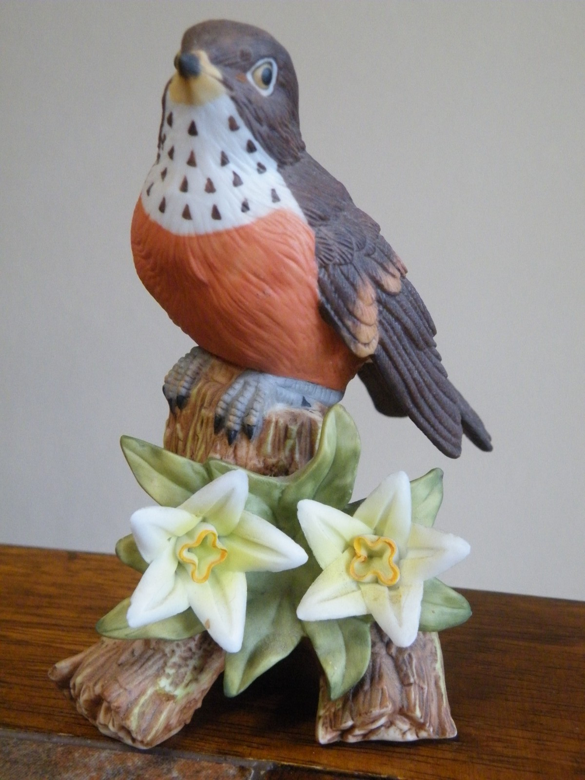 Vintage Lefton Robin Figurine Nest Egg Collection 00247 – 4-5/8″ Tall – FREESHIP