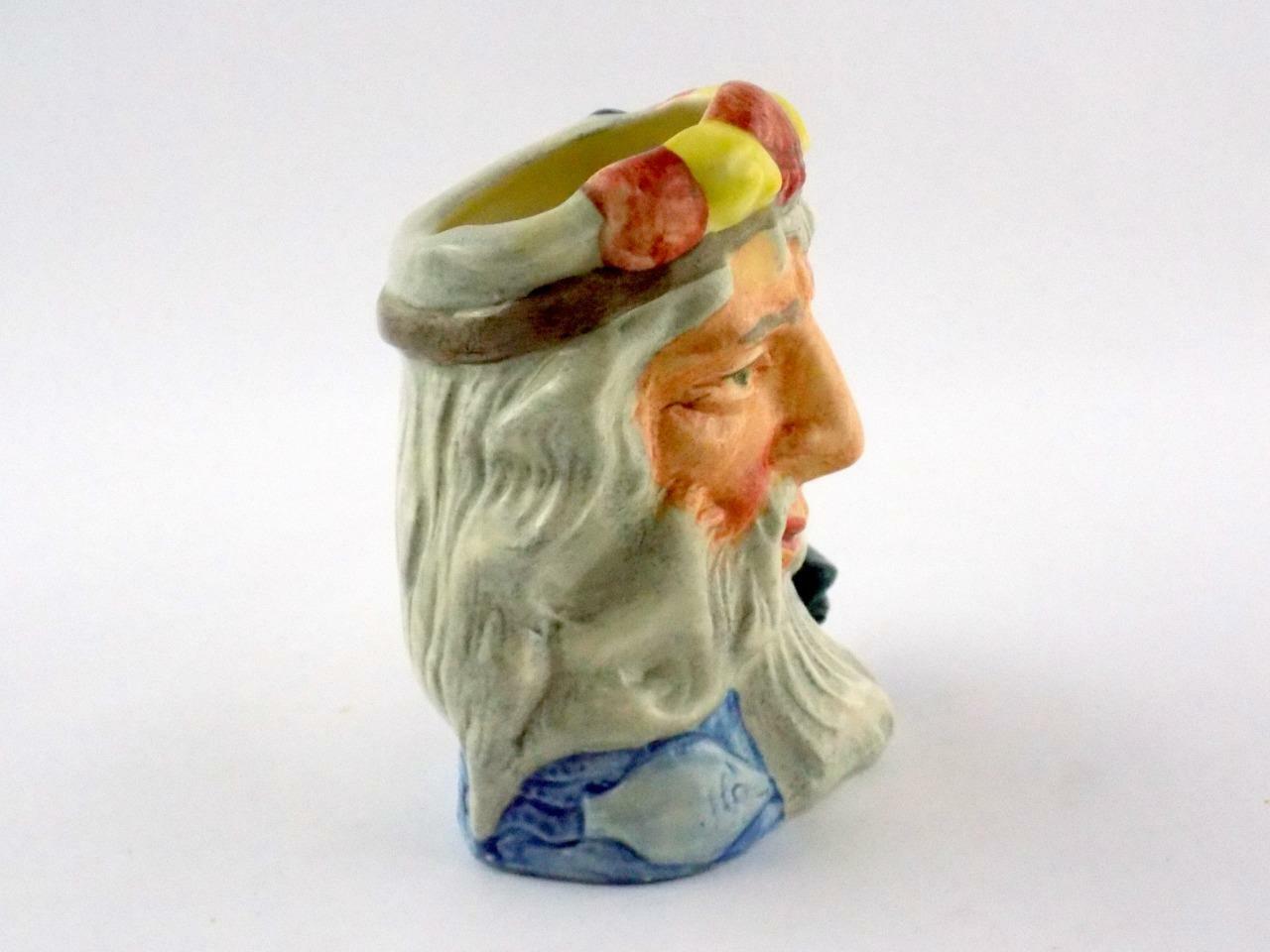 Royal Doulton Toby Jug Neptune 3.75 In Height D6552 COPR 1960 A+ CONDITION