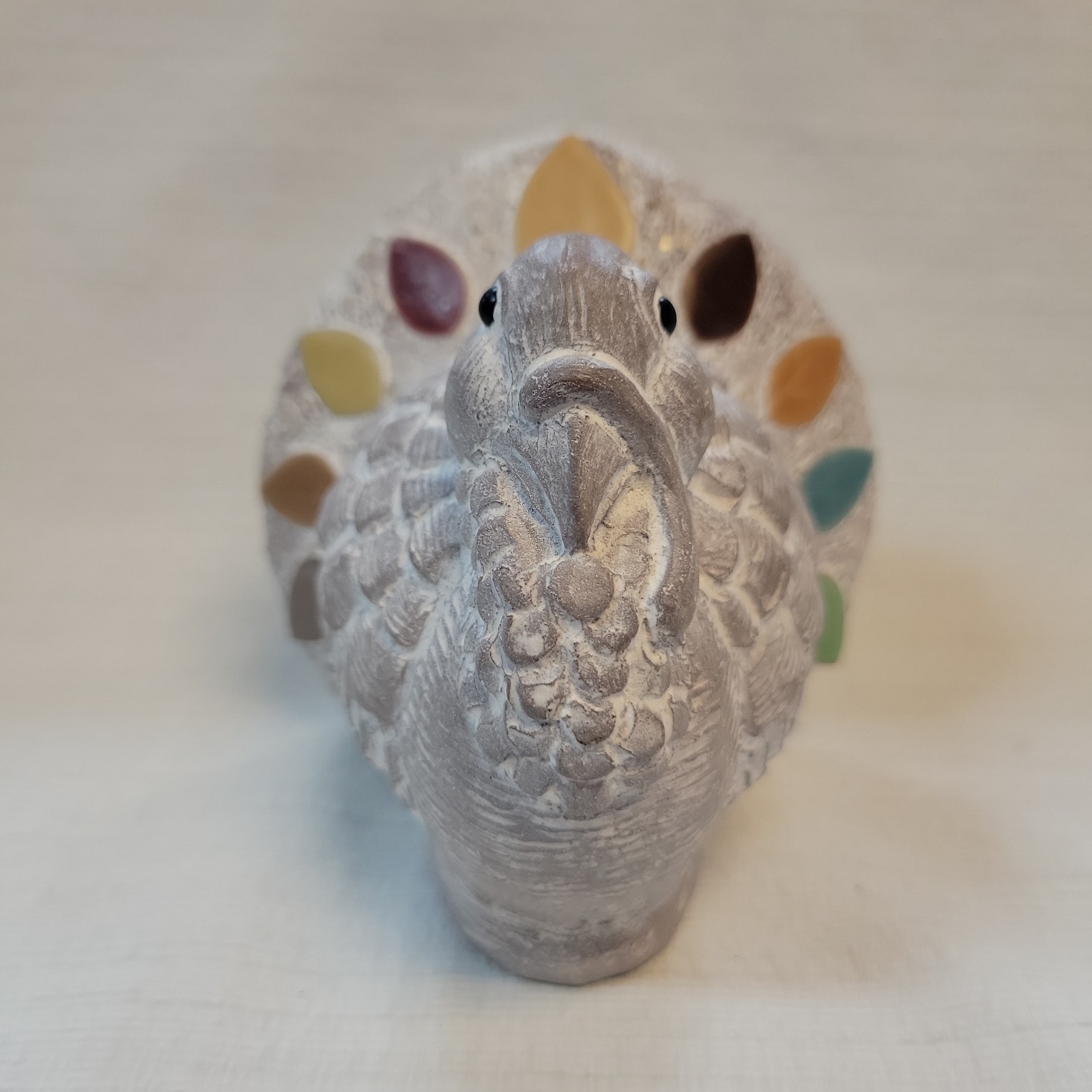 Isabel Bloom Turkey Concrete Figurine 2011 Signed LE Thanksgiving Harvest