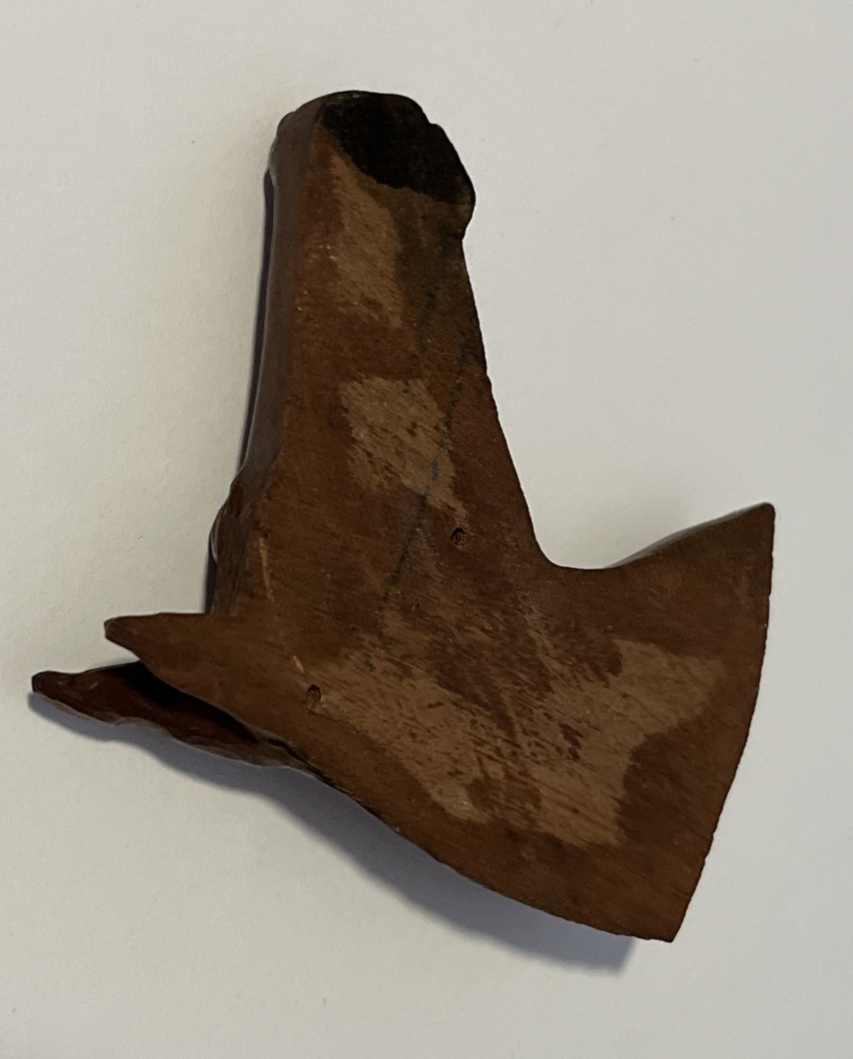 Vintage Small Wood Wall Mount Hanging 3D Brown Horse Head 4.5″W x 4.75″H