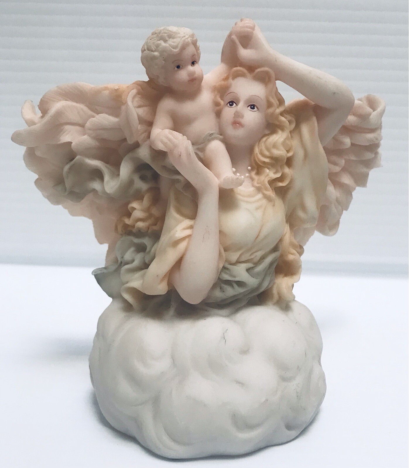 Seraphim Classic Heaven Sent Collection Hope Eternal Angel & Baby With Music