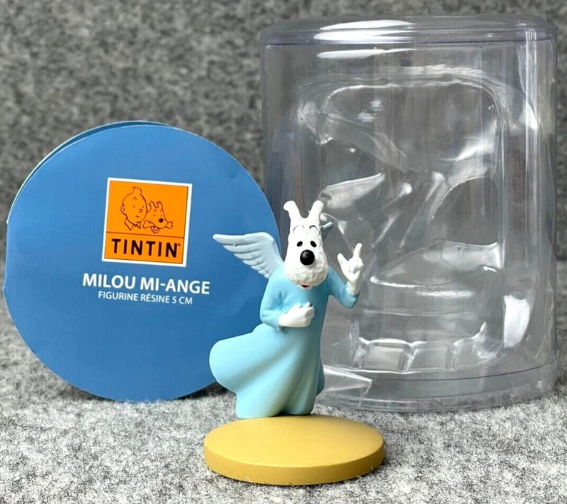 Tintin Figurine Moulinsart 42235 Angel Snowy: Tibet 6cm Officielle Figure 40