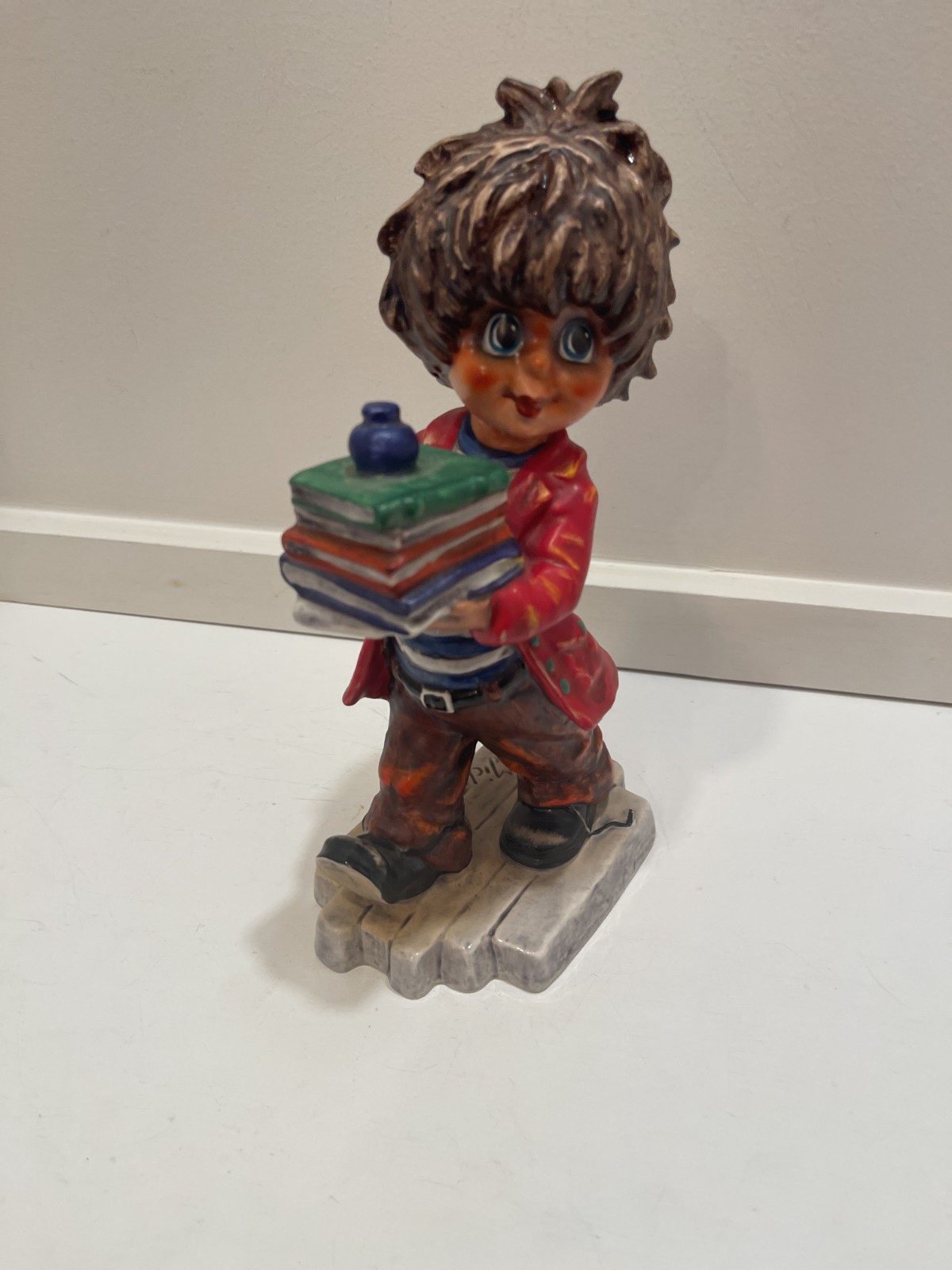1971 W. Germany Goebel Figurine Big Eyes Boy Children of Paris Michel T.