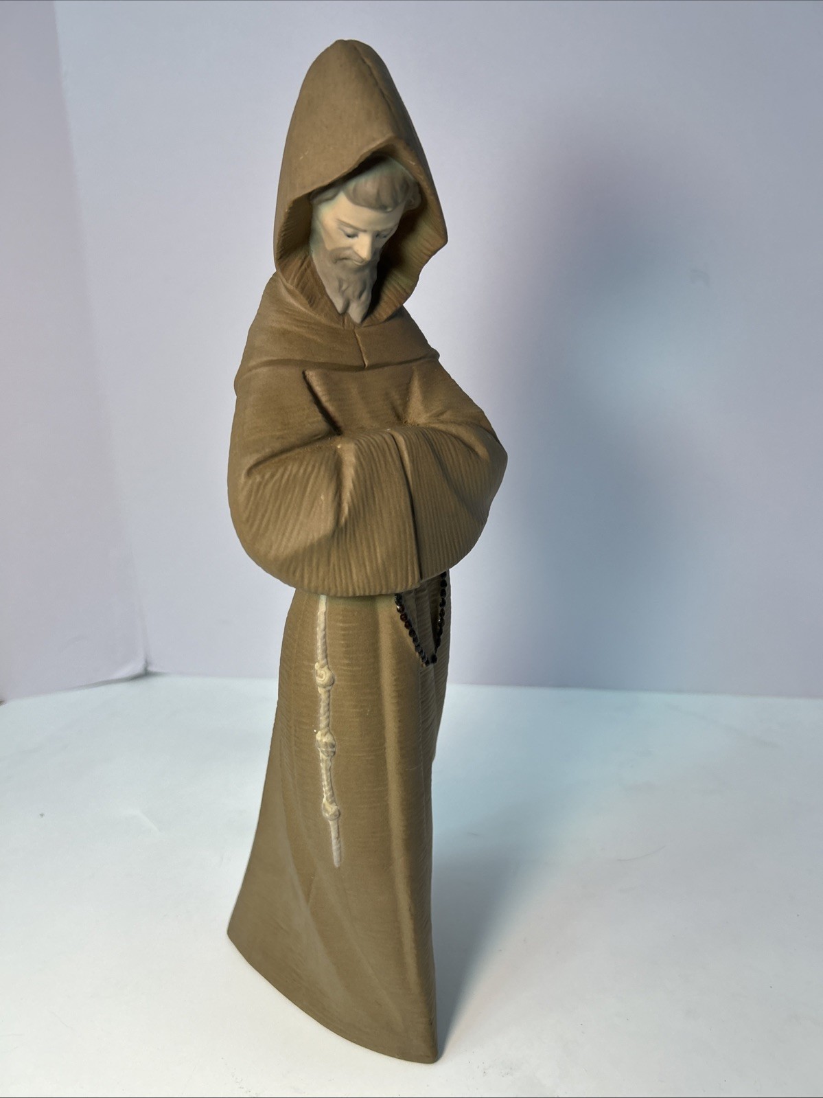 Lladro – Monk in a Matte GRES finish – 13.5” Tall. Retired 1998