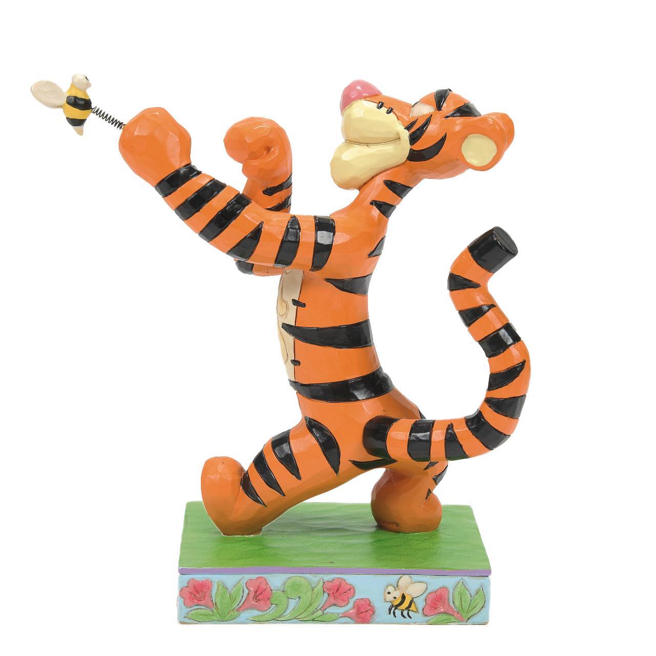 Jim Shore Disney Traditions Tigger Fighting Bee Figurine 6014319
