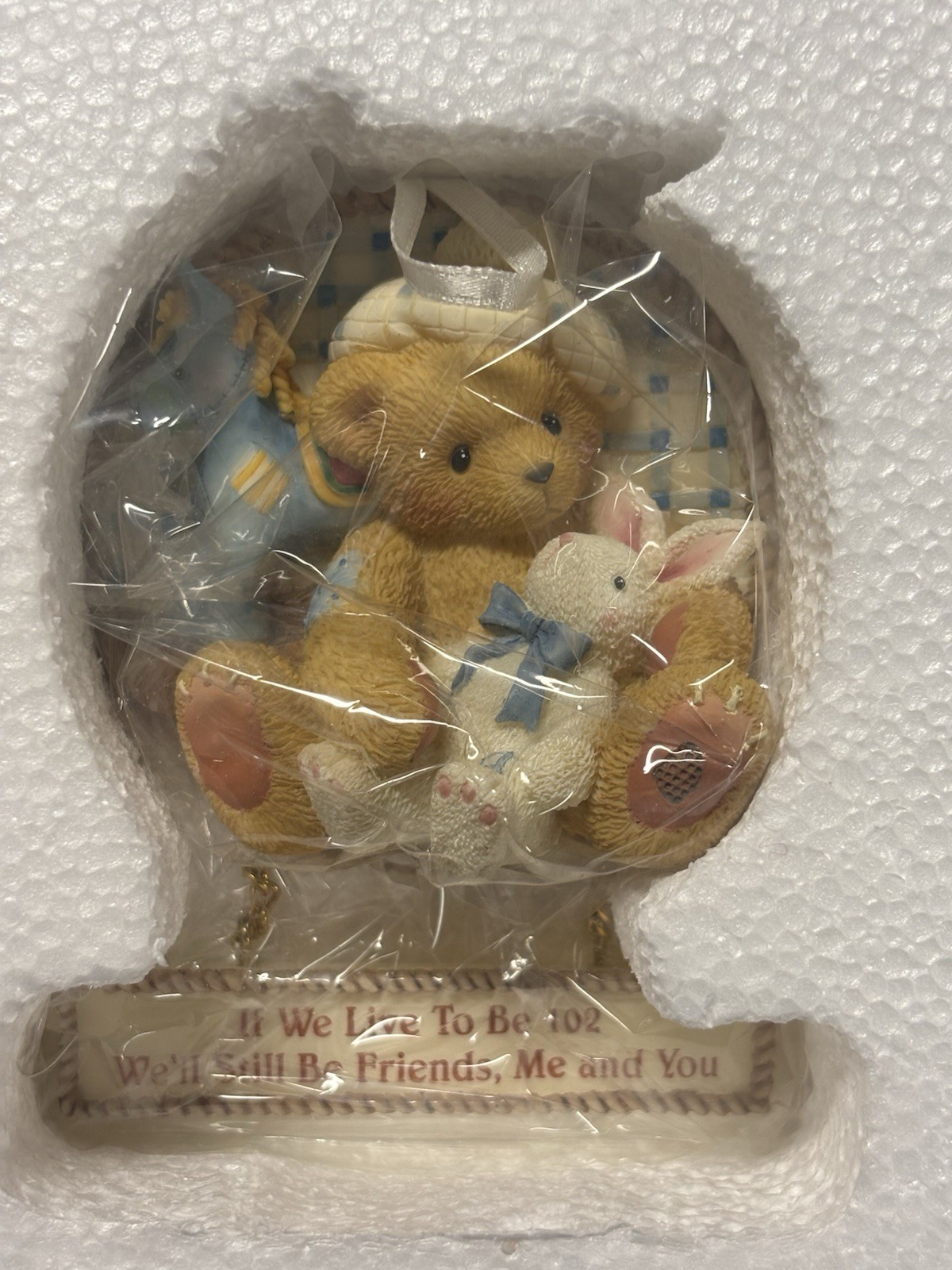 Cherished Teddies Wall Plaques New in Box – Lot Of 3 – #674052, #674060, #627372