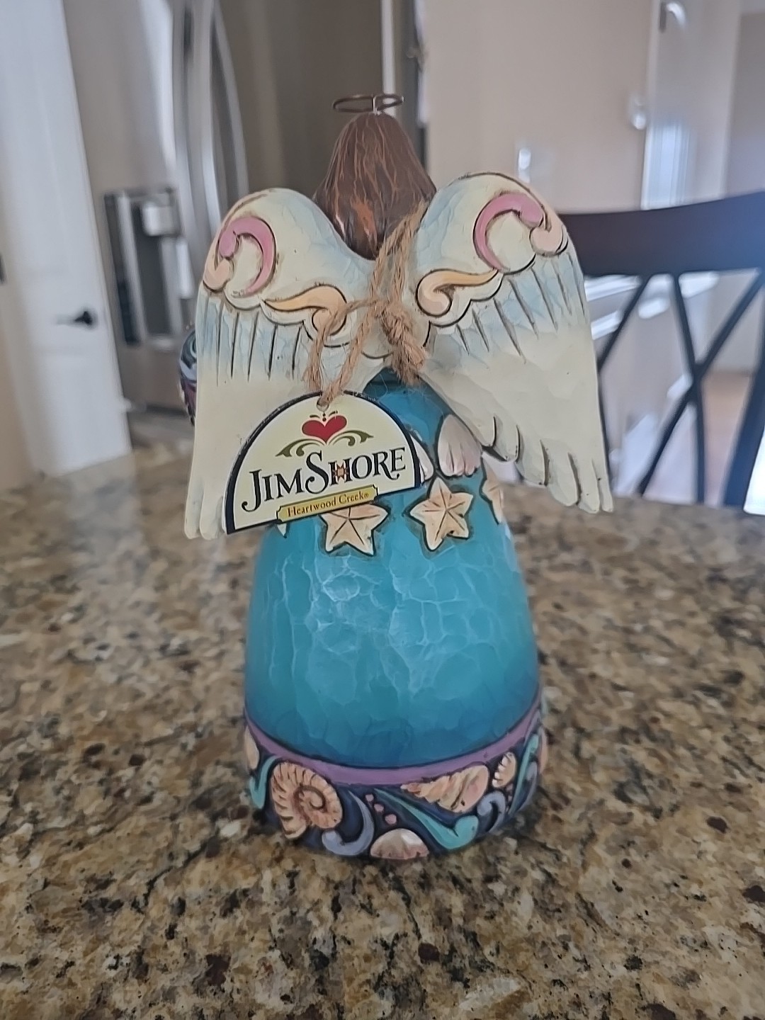 Jim Shore H.C. “The Coast Is Lined With Treasured Blessings” Seashell Angel 2011