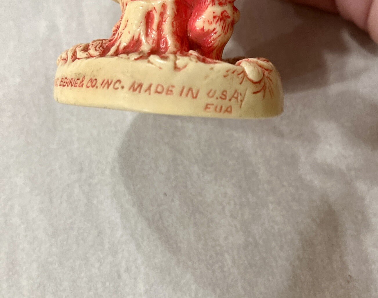 Vintage R & W Berries Co’s.Figurine 1976 ” When Mother Say No Ask Grandma “