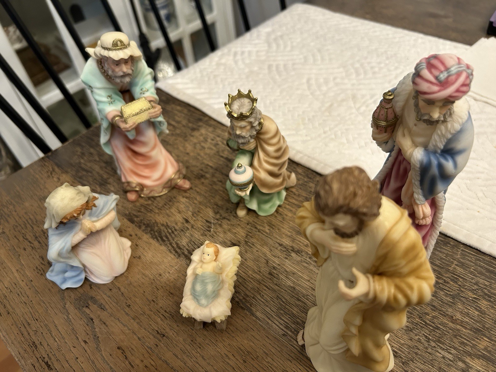 Seraphim Classics Roman Nativity Wise Men Mary Joseph Jesus Christmas Figurines