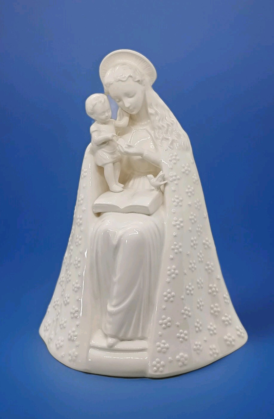 HUMMEL * FULL BEE Flower Madonna Child Jesus TMK 2 10/1 – Open Halo 9.5″