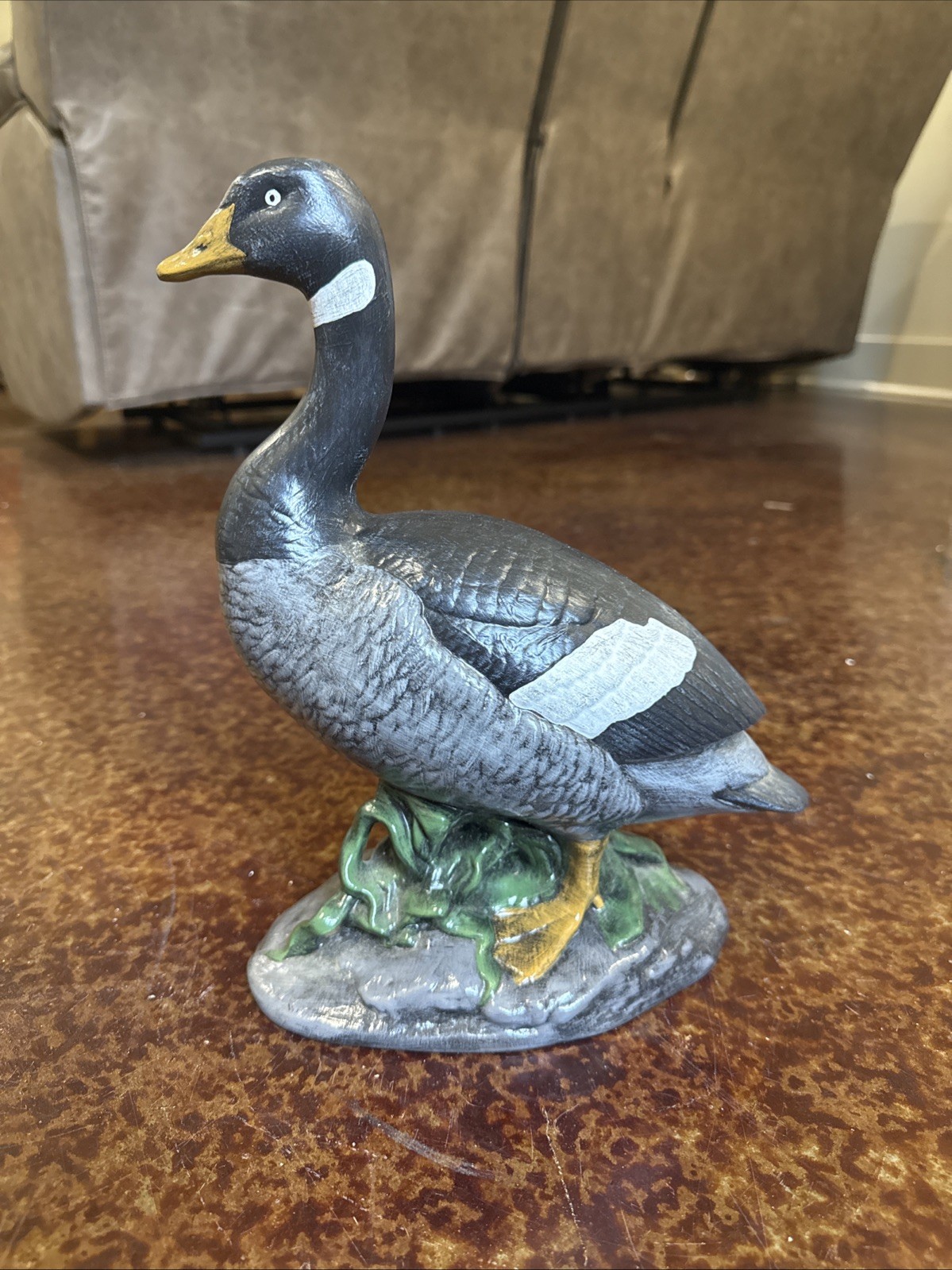 vintage 1992 ceramic goose figurine – 9″ X 12″ X 5″ – 2lb 11.5oz
