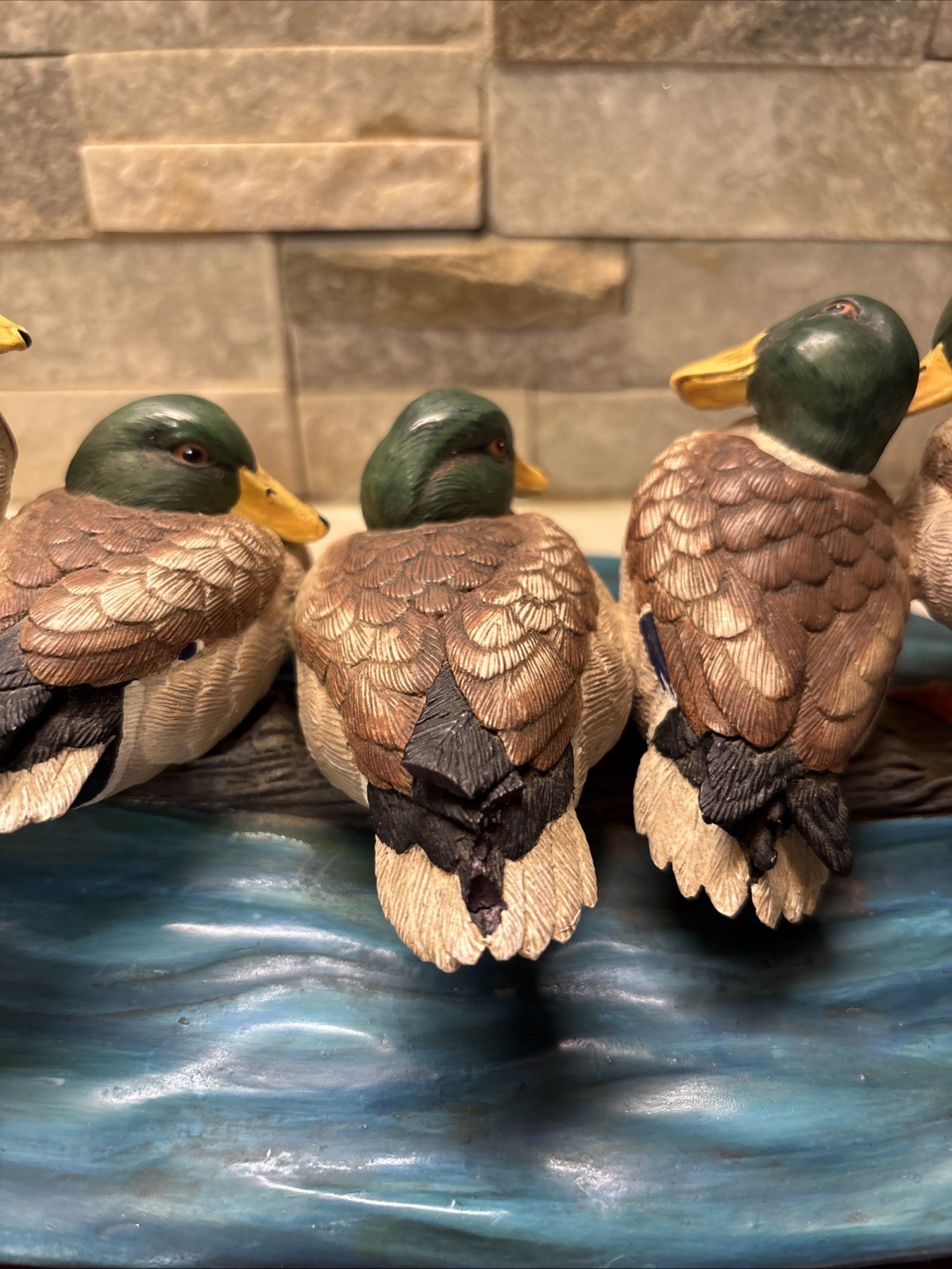 Danbury Mint The Boys by Art LaMay Birds of a Feather Sculpture Collection