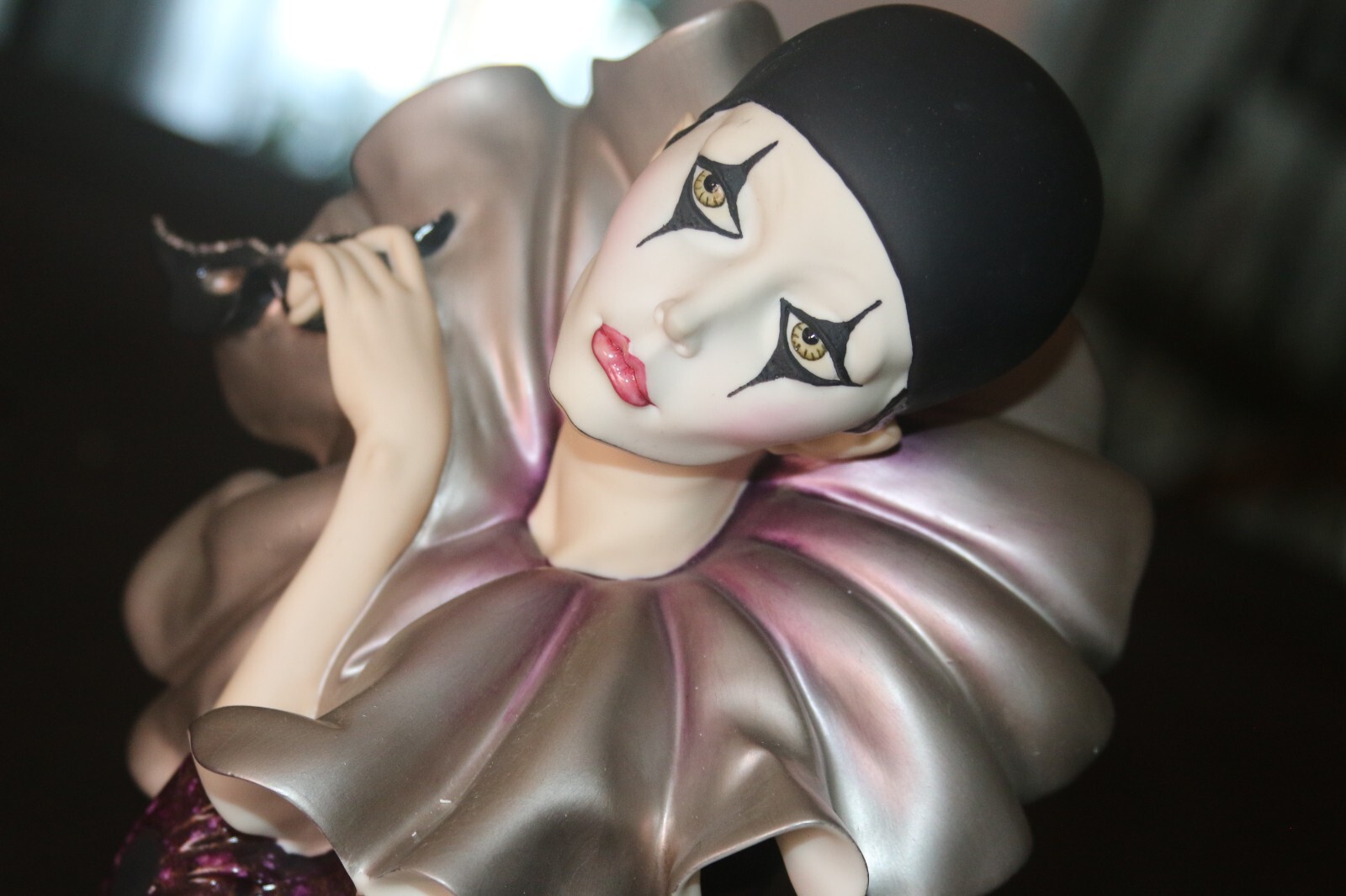 Giuseppe Armani Harlequin Bust “Masquerade” Hand Signed #527C, 1989 RARE