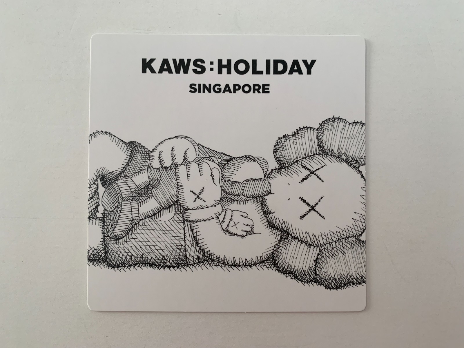 KAWS Holiday Singapore Figure Set (Brown/Grey/Black)