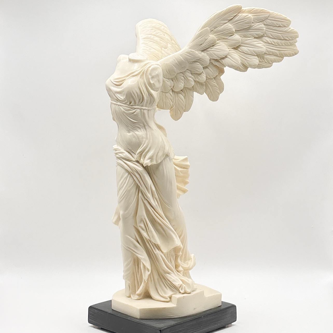 Amilcare A. Santini Marble & Resin Sculpture Winged Victory of Samothrace Nike