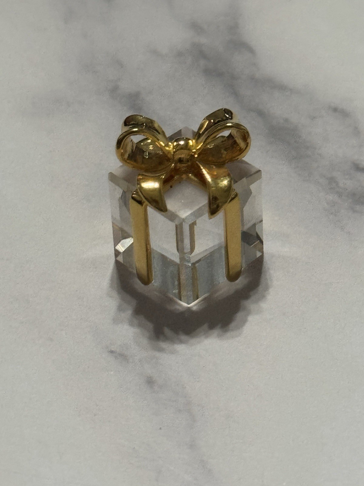 SWAROVSKI Crystal Memories Gift Box Figurines Crystal Gold plating Rare