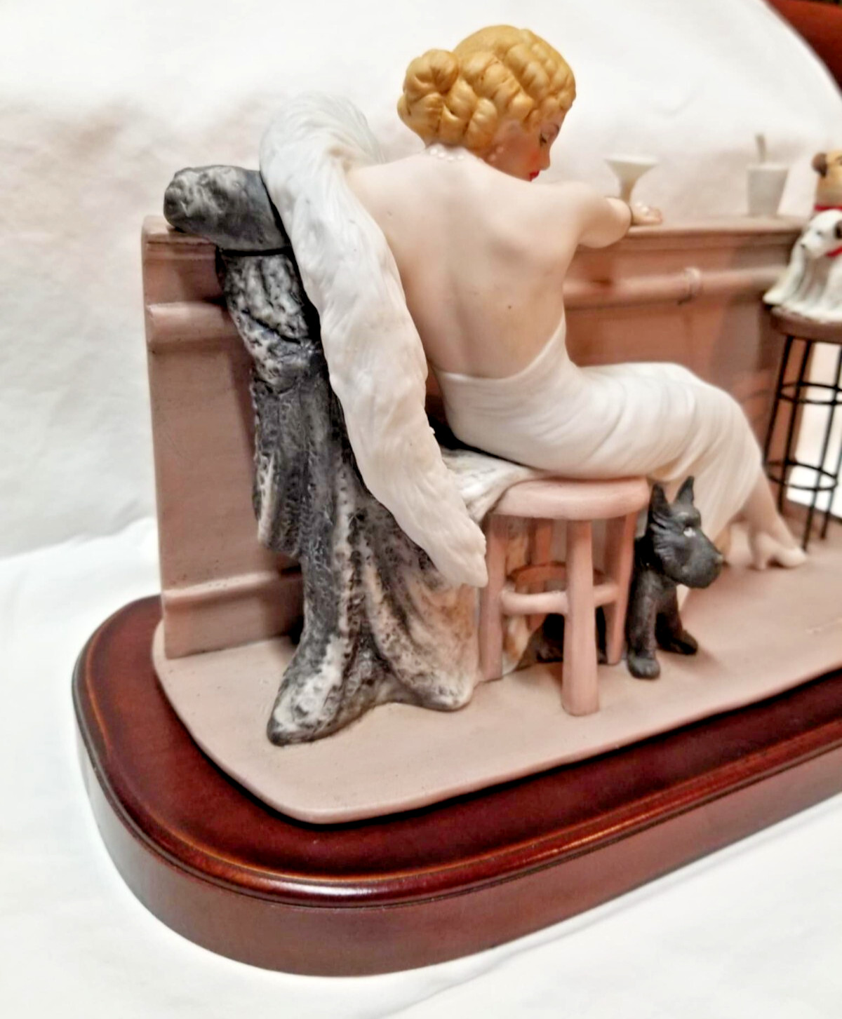 Louis Icart “Le Cocktail” 1932 #1554 of 10,000 Figurine Heirloom Traditions