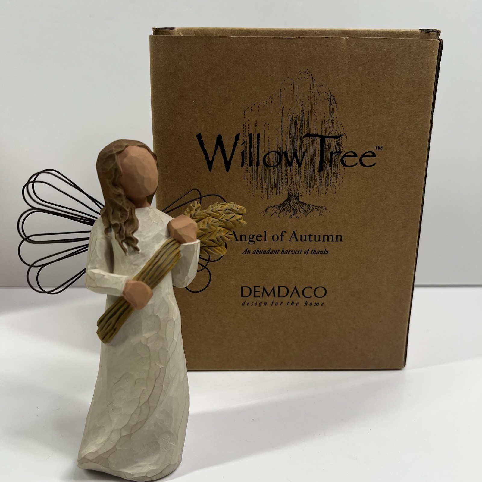 Willow Tree Demdaco Angel Of Spring Angel Of Autumn by Susan Lordi Lot Of 2