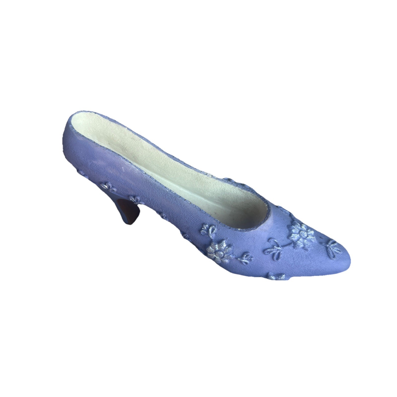 1999 Kingsbridge My Treasure Victorian High Heel Resin Shoe Miniature Decoration