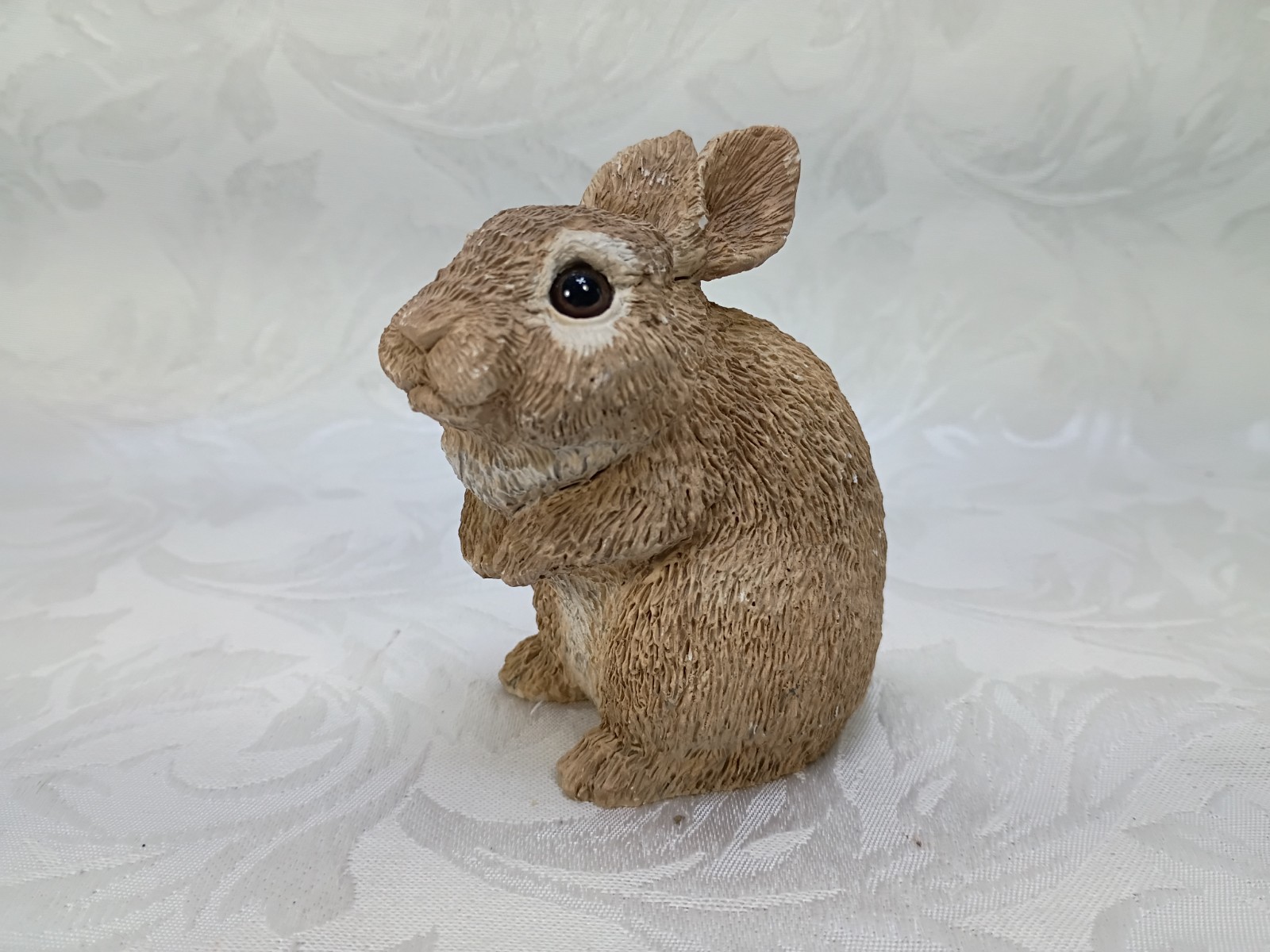 Stone Critters Sitting Bunny Figurine Easter Bunny