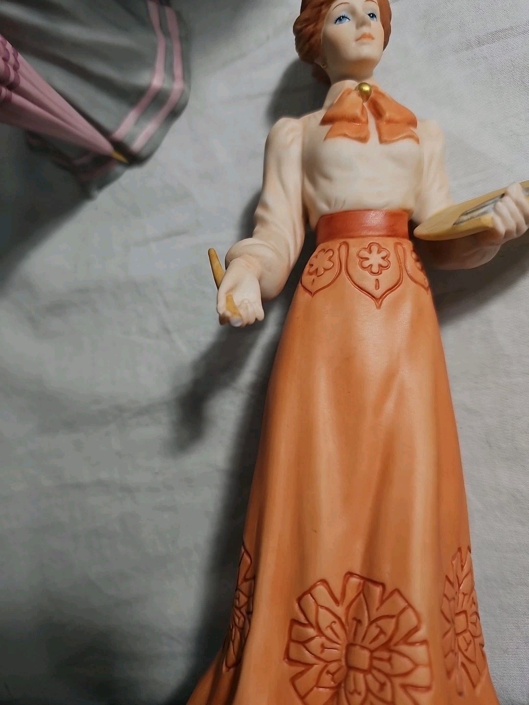 The Gibson Girls Porcelain Figurine Hamilton Collection 1986 Set of 7