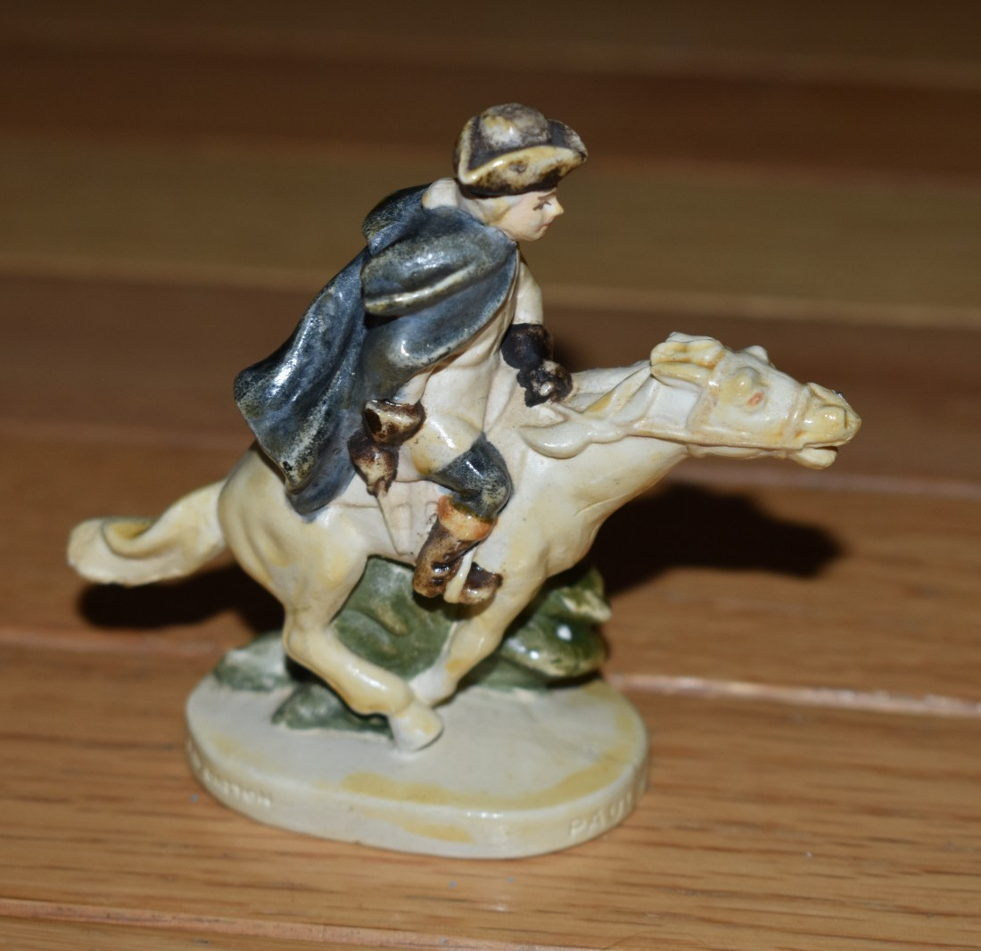 Sebastian Miniatures Paul Revere “The British are Coming” Figurine #913