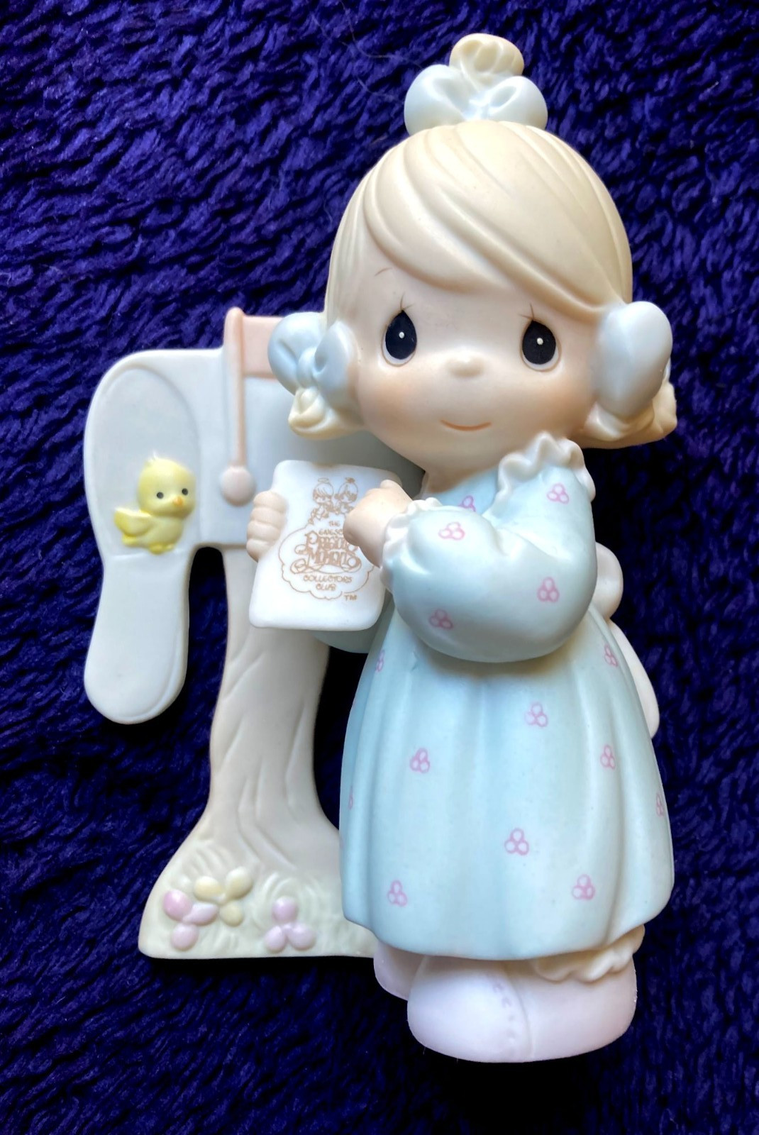 Precious Moments, C0011, 1991 “Sharing The Good News Together” Porcelain Figure