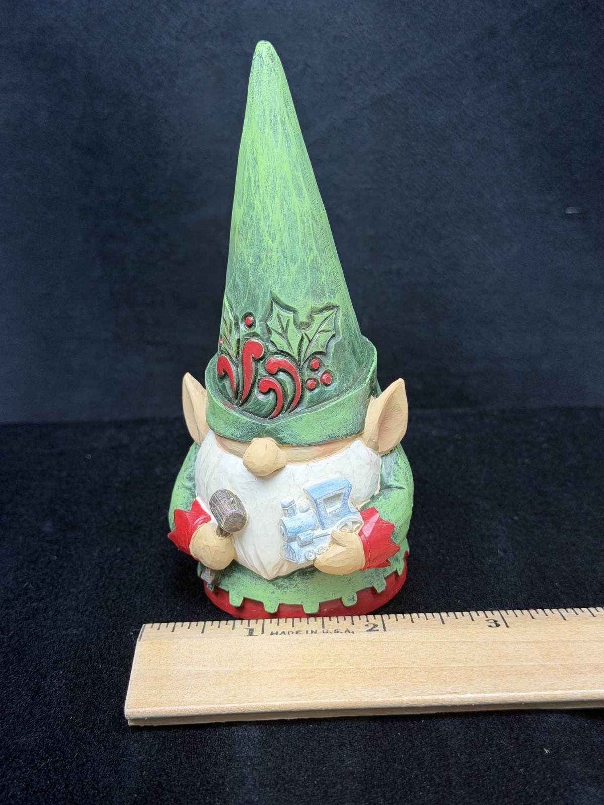Jim Shore Enesco Holiday Helper Elf Gnome Figurine ’22 Heartwood Creek Christmas