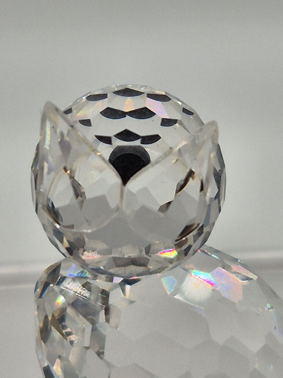 SWAROVSKI SILVER CRYSTAL FIGURE CAT 1.25″ TALL IN BOX AUSTRIA