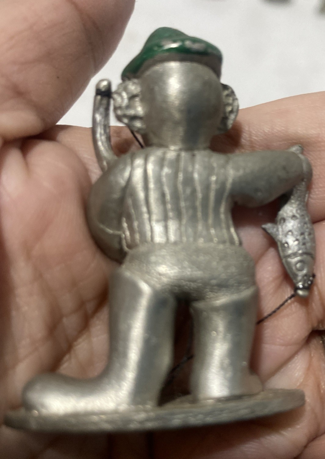 Spoontiques pewter with swarovski crystals . Circus Clown Figurines Set of 7
