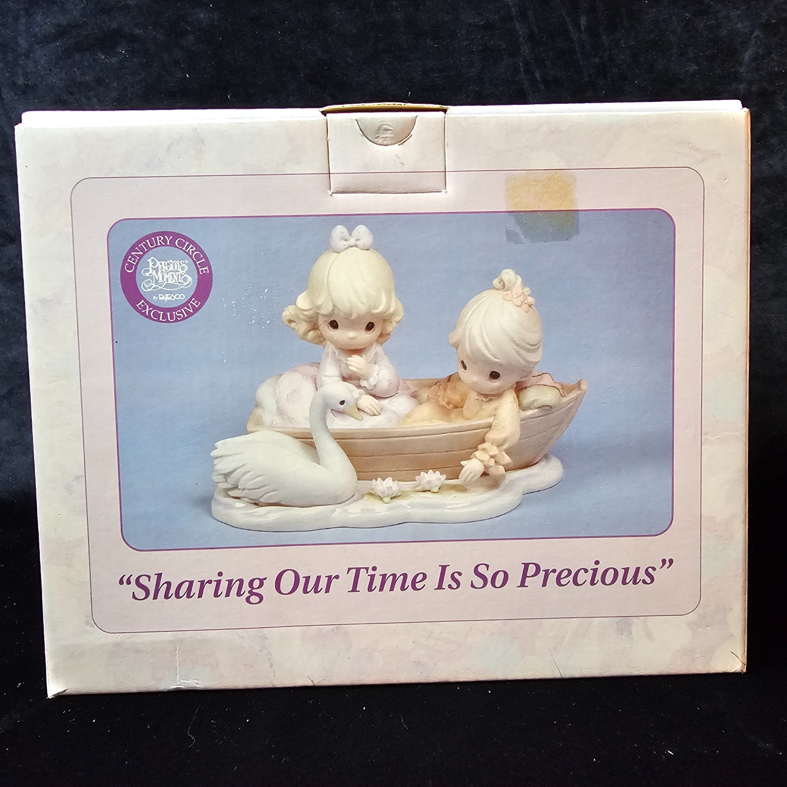 Precious Moments “Sharing Our Time Is So Precious” 456349 Swan Lake Friends LE