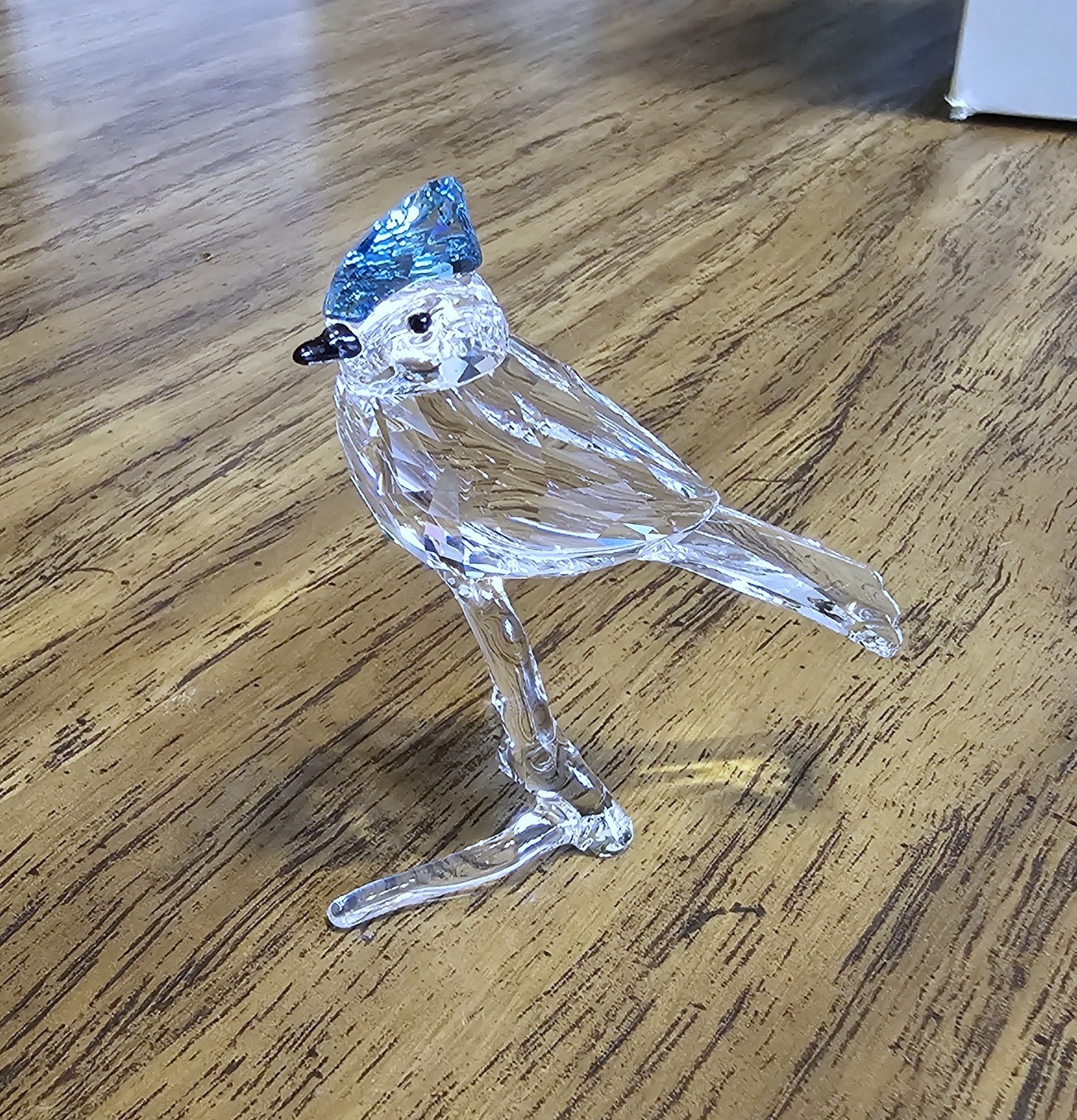 🐦 Swarovski Crystal 2019 Feathered Beauties, Large, Blue Jay Bird Figurine, NIB