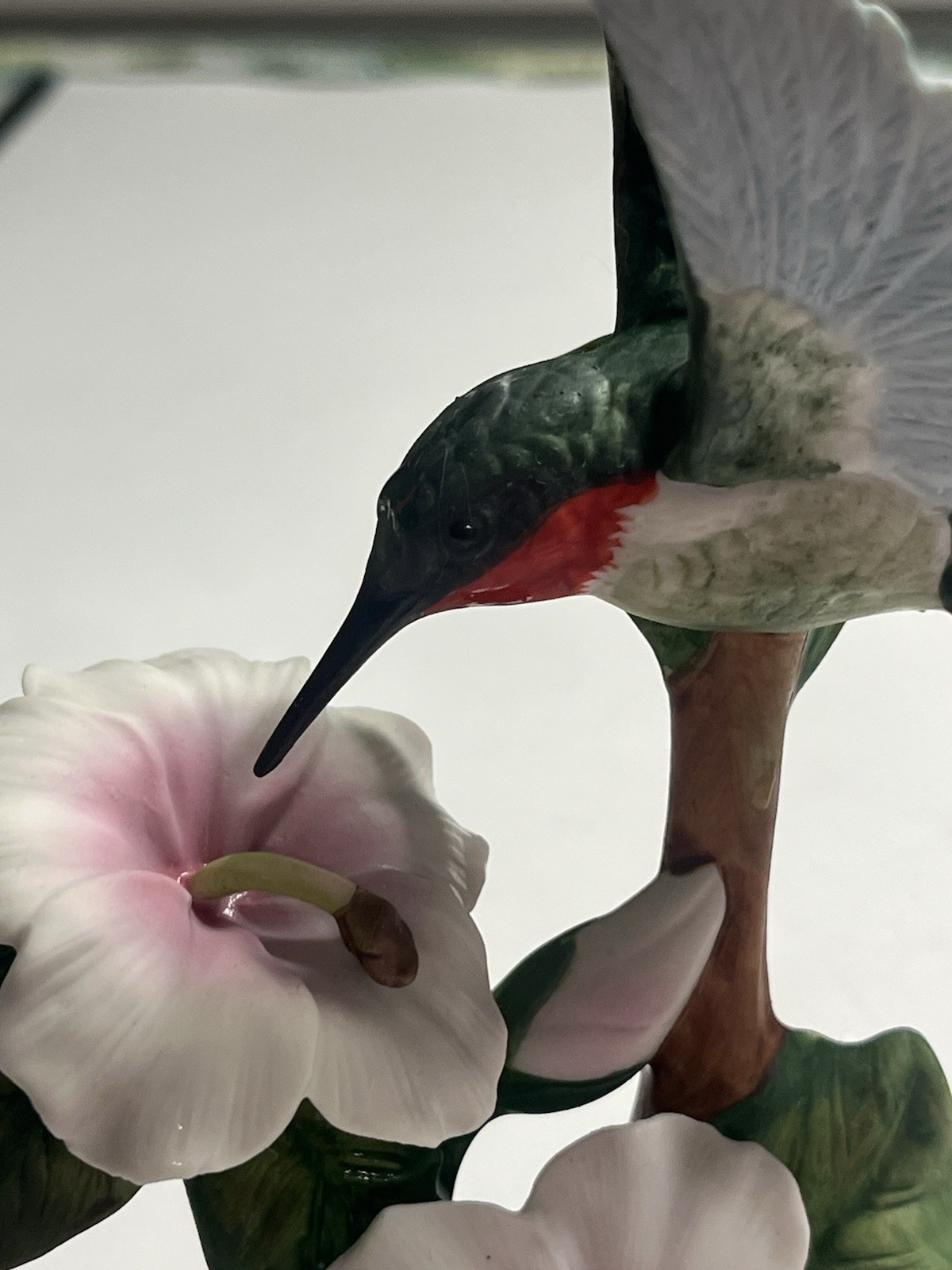 Hummingbird Figurine. By Gallery Originals. Limited Edition. 1984 7 1/4″ Tall
