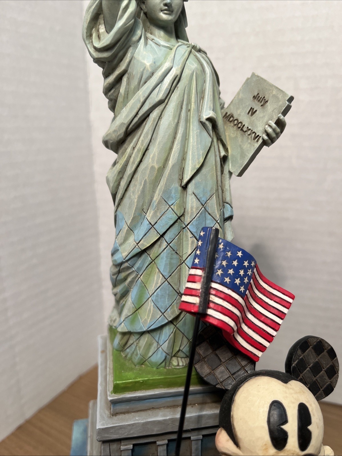 Jim Shore Disney Mickey Mouse Liberty and Justice For All #4007663