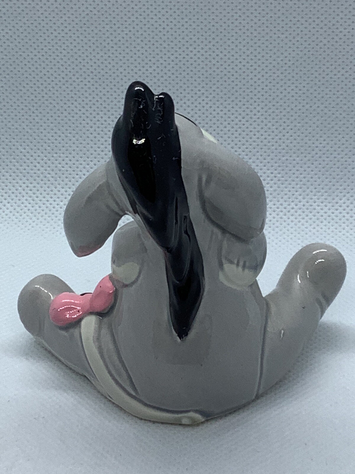 Disney Figurine Eeyore Ceramic Vintage Japan Winnie the Pooh 4” Collectible HTF
