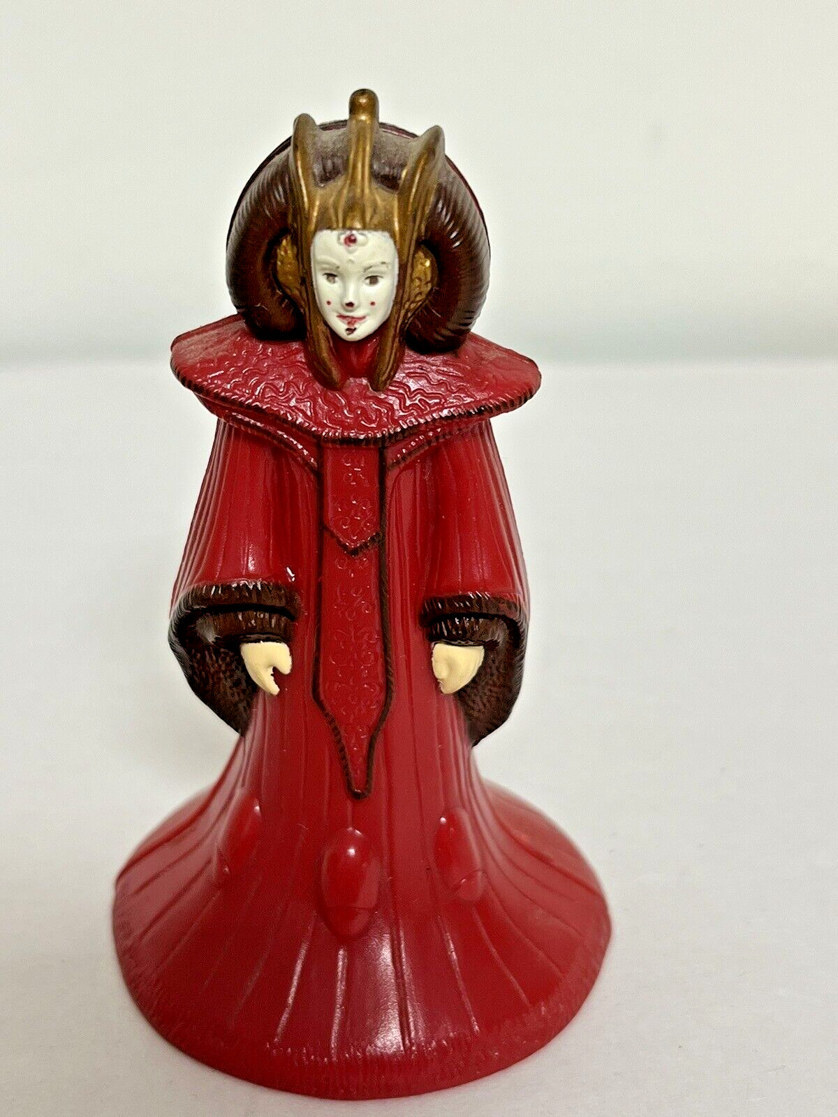 Star Wars Applause Lucas Film Padme Amidala Figurine in Red and Brown Dress