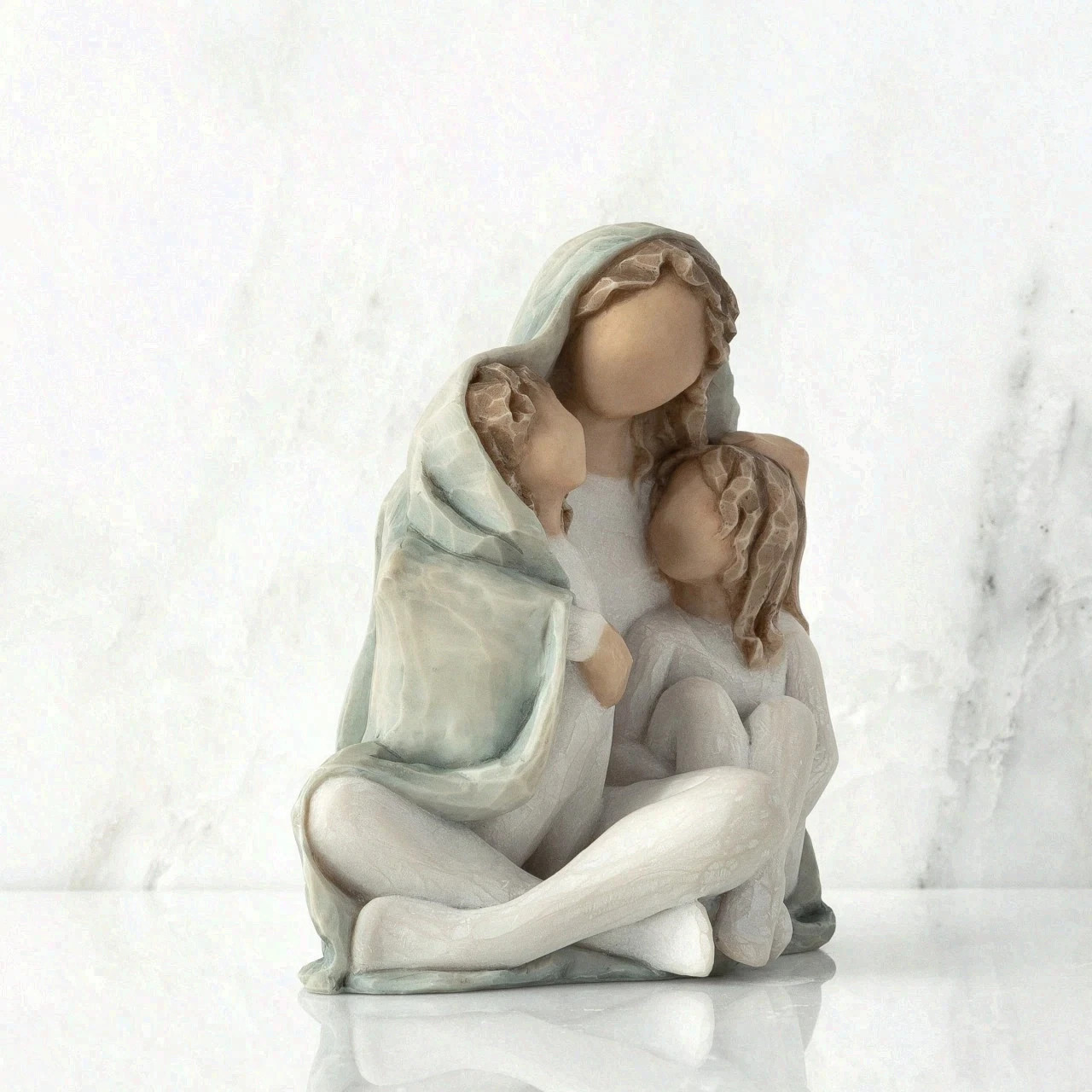 Set3 Willow Tree Cozy, Close Together, we Three, Loving Embrace from Mother, Gra