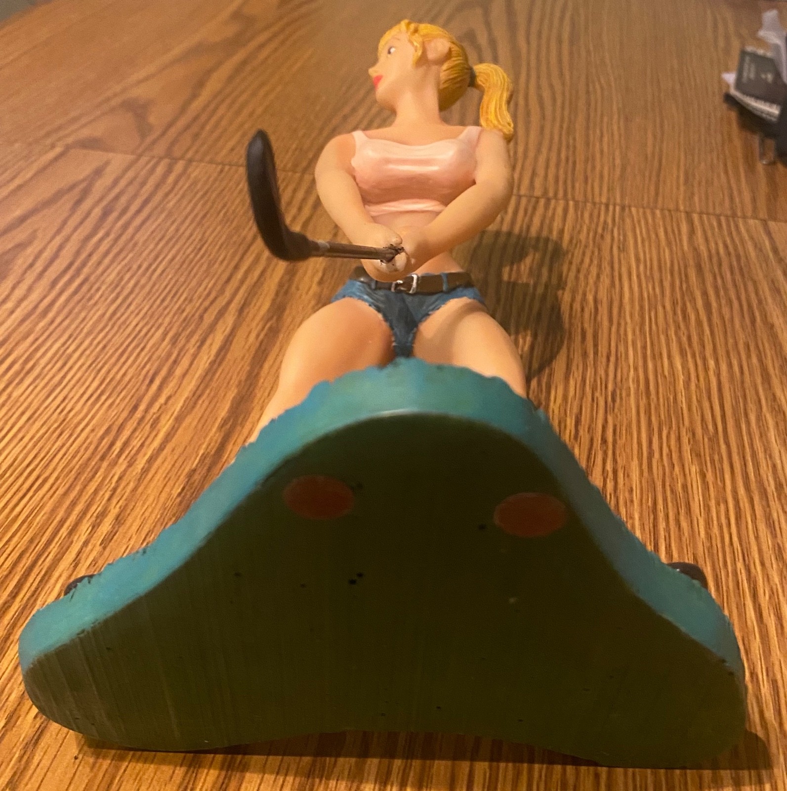 SIMON LAURENS 2000 Sexy Pinup Golf Statue Figurine Collectible