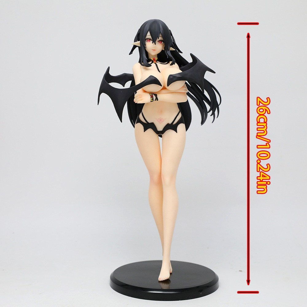 Anime Succubus Beautiful Girl 1/6 Scale Ver. PVC Figure Statue Toys No Box 26cm