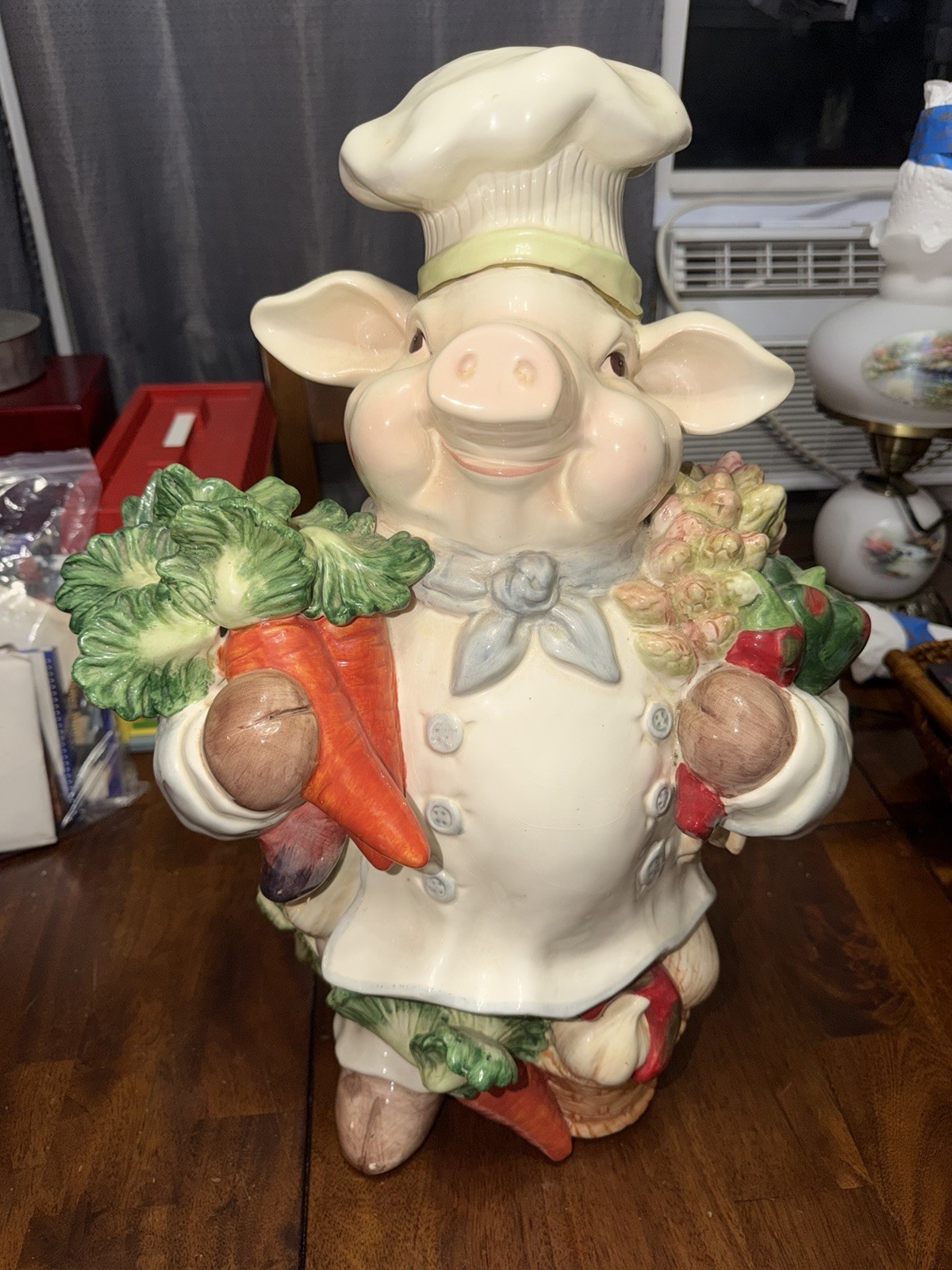 Kaldun & Bogle Bistro Couchon Chef Pig Figurine 20 1/2″ Tall