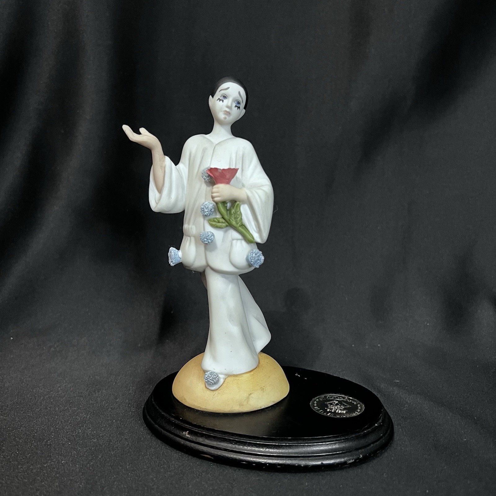 Vtg 1987 The Entertainers Clown Ellen Williams Limited Edition Figure 7.5″