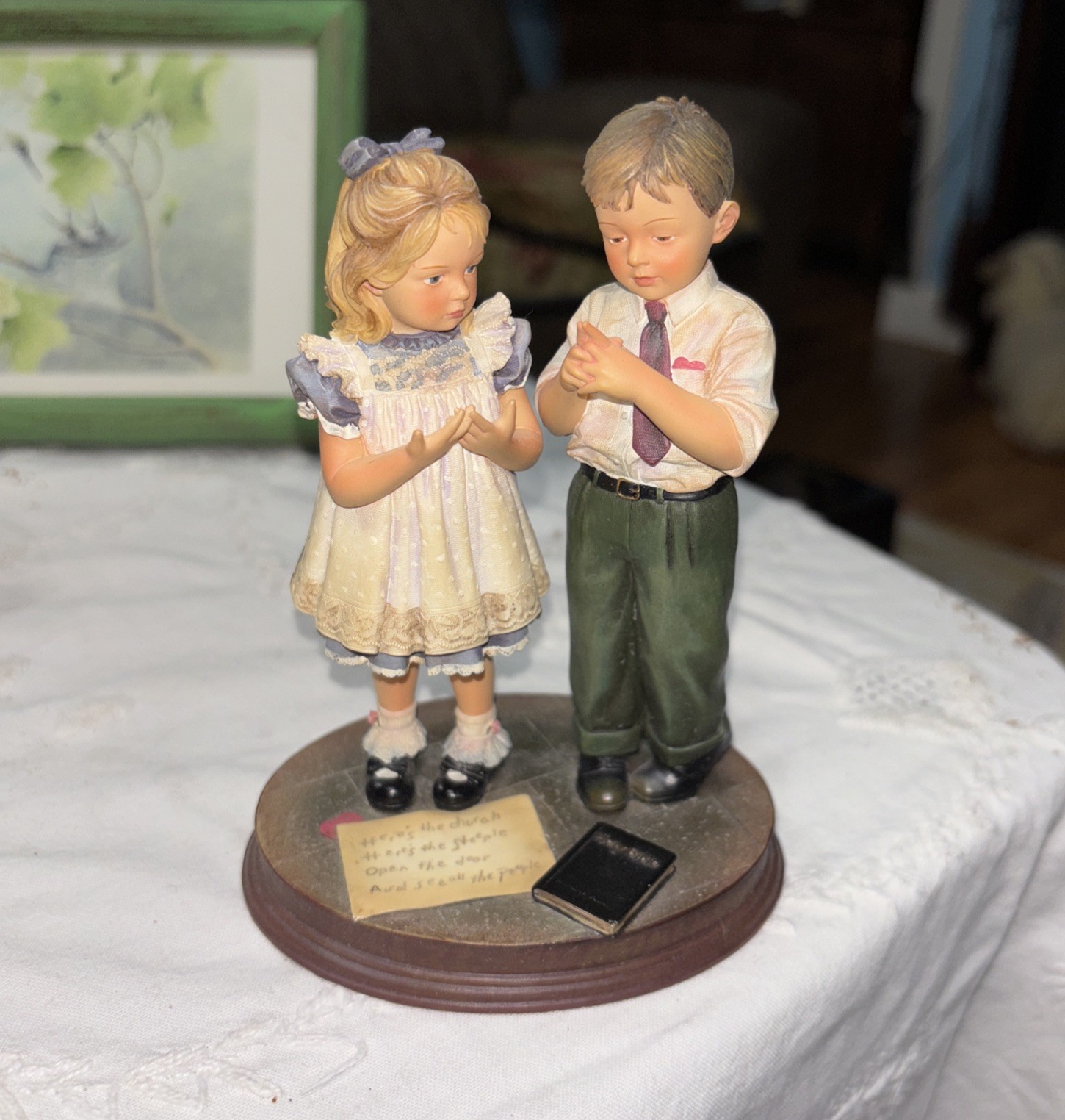 Demdaco Mama Says Heres the Church Steeple Figurine Kathy Andrews Fincher 2003