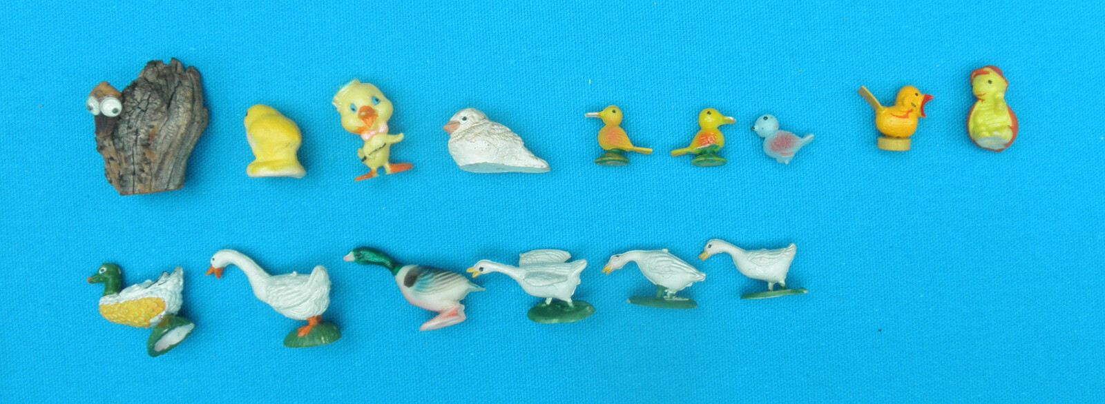 Vintage Lot of Bird Figures & Turtle (Lot #58)- 15 Items