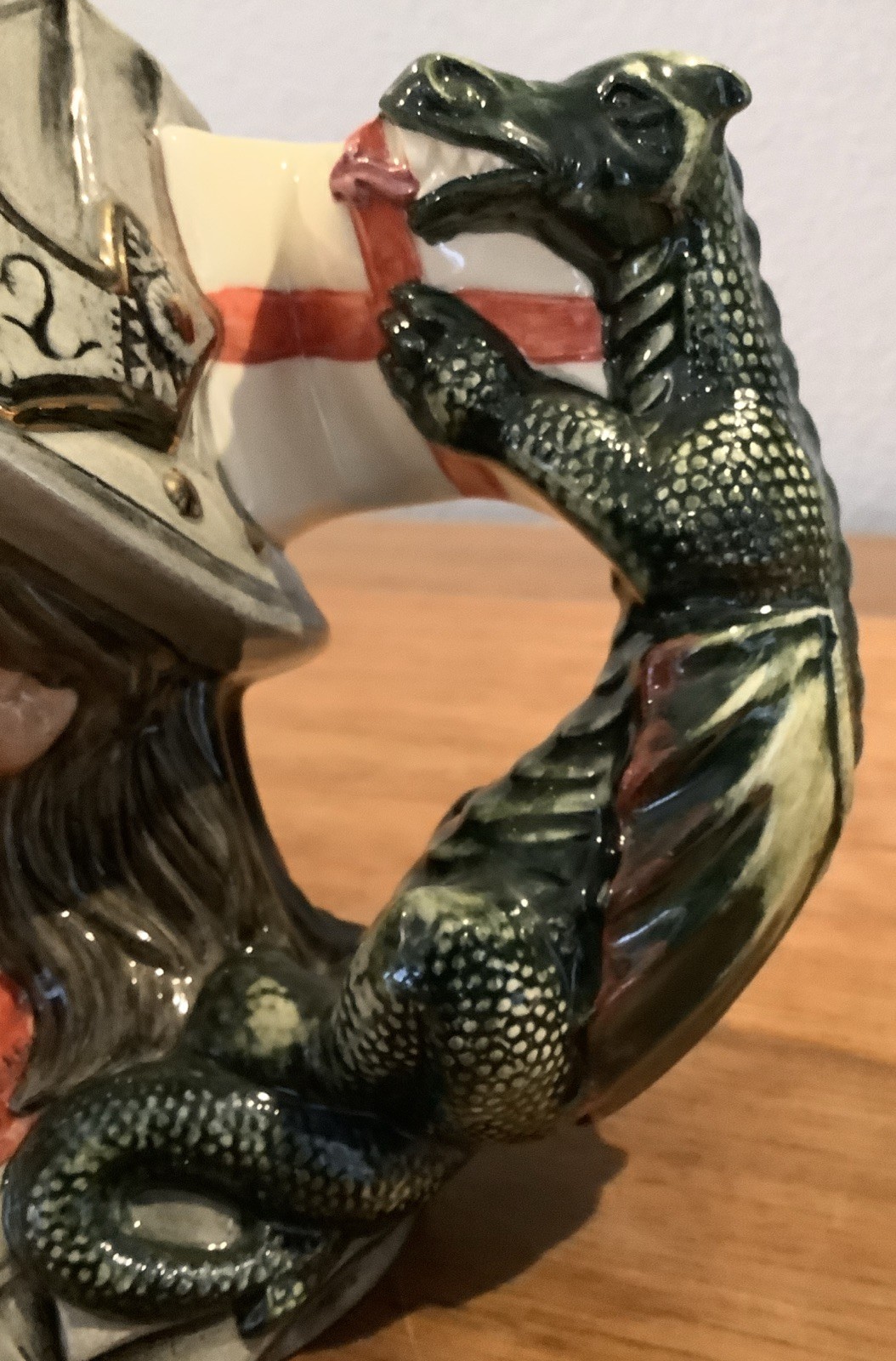 Royal Doulton Character Jug St. George D7129 Large 1998 Limited Edition