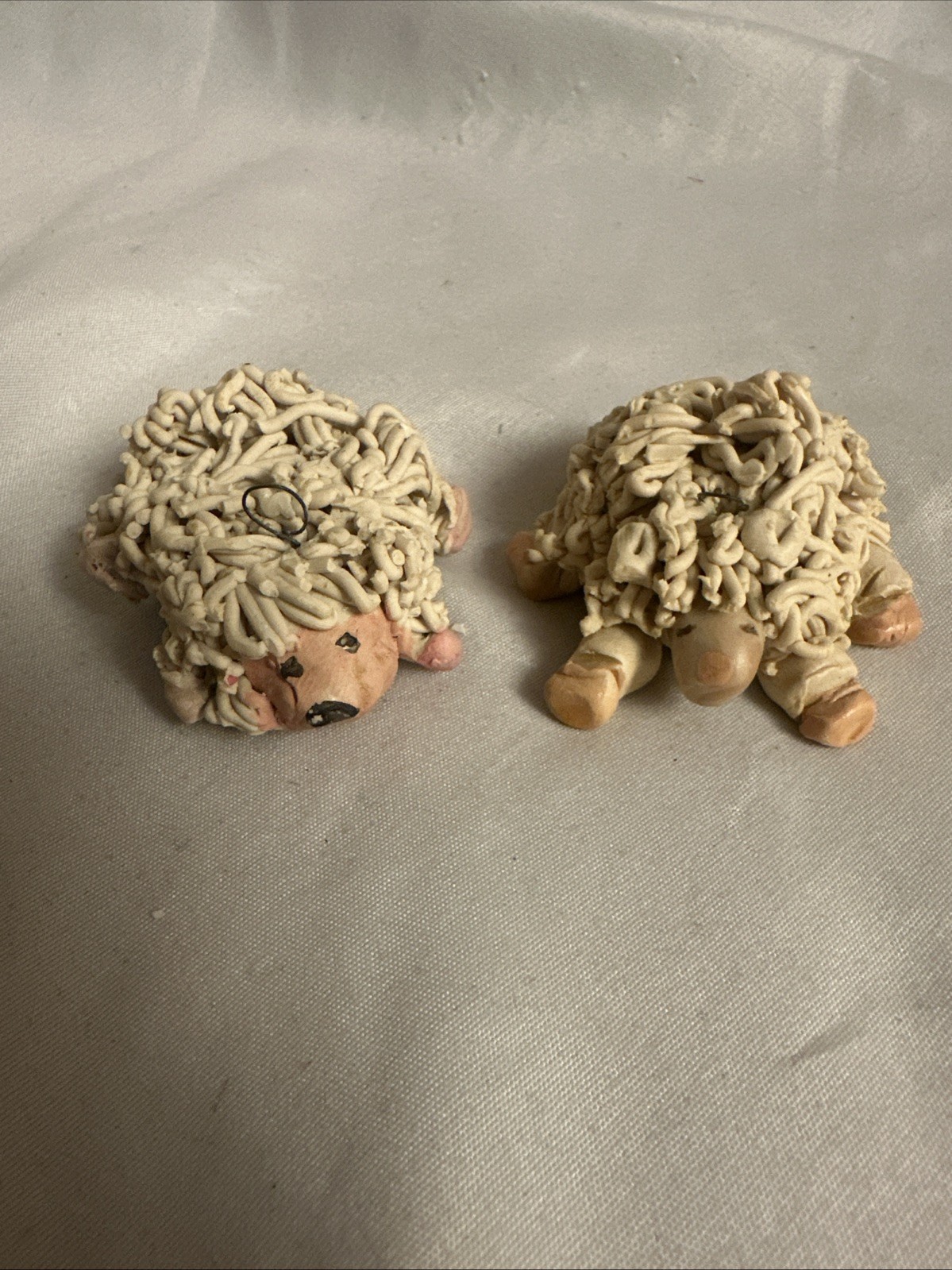 Folk Art Clay Animals- Artist Unknown SH2