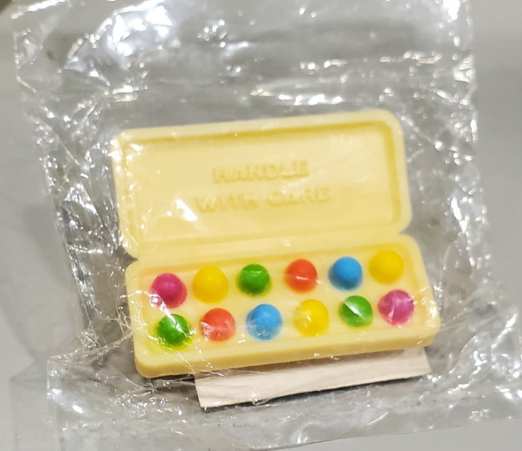 Hallmark Egg Carton Easter Lapel Pin.. Mint in Paper