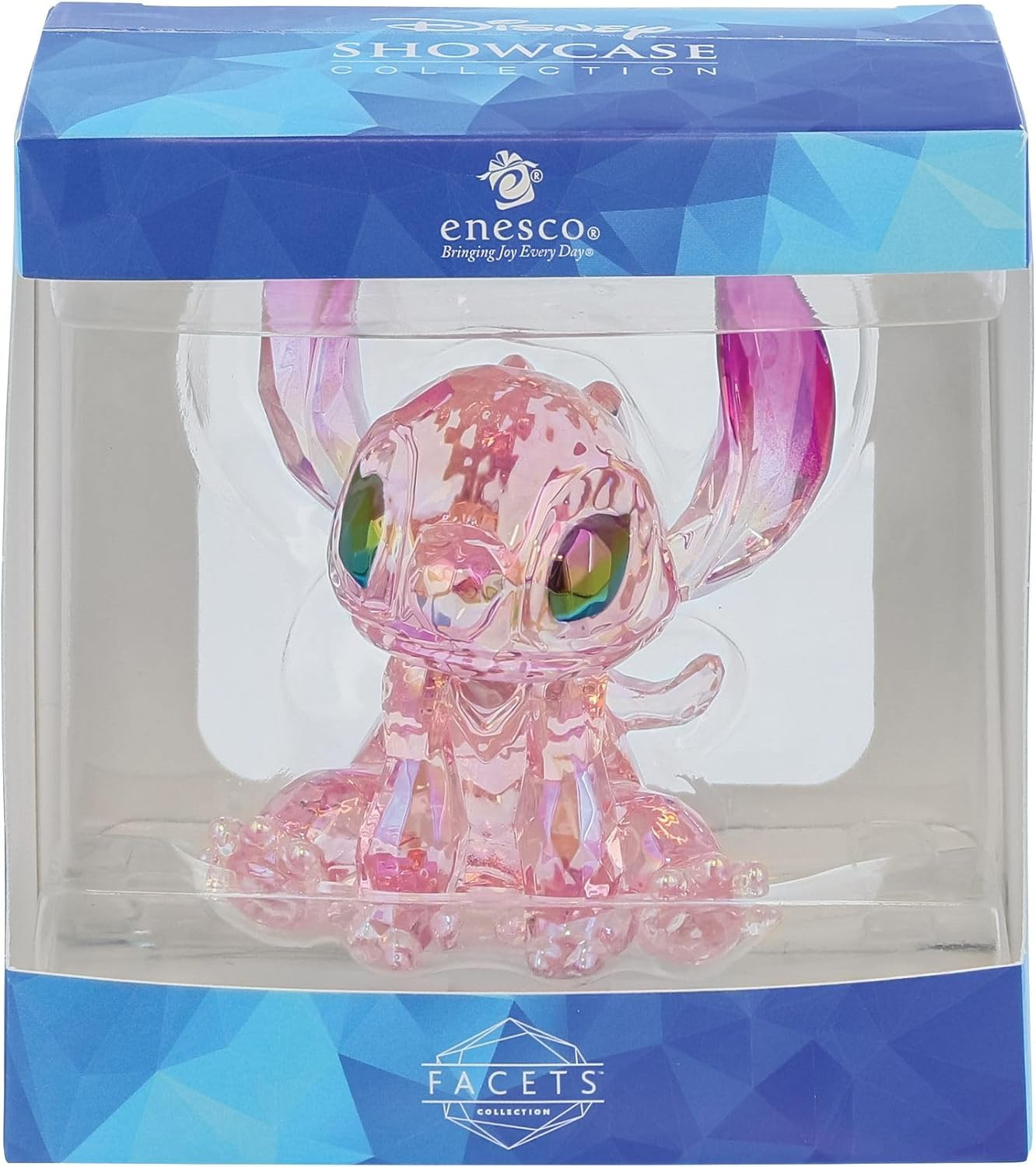 FACETS Disney Lilo and Stich Angel Figurine, 2.99 Inch, Pink